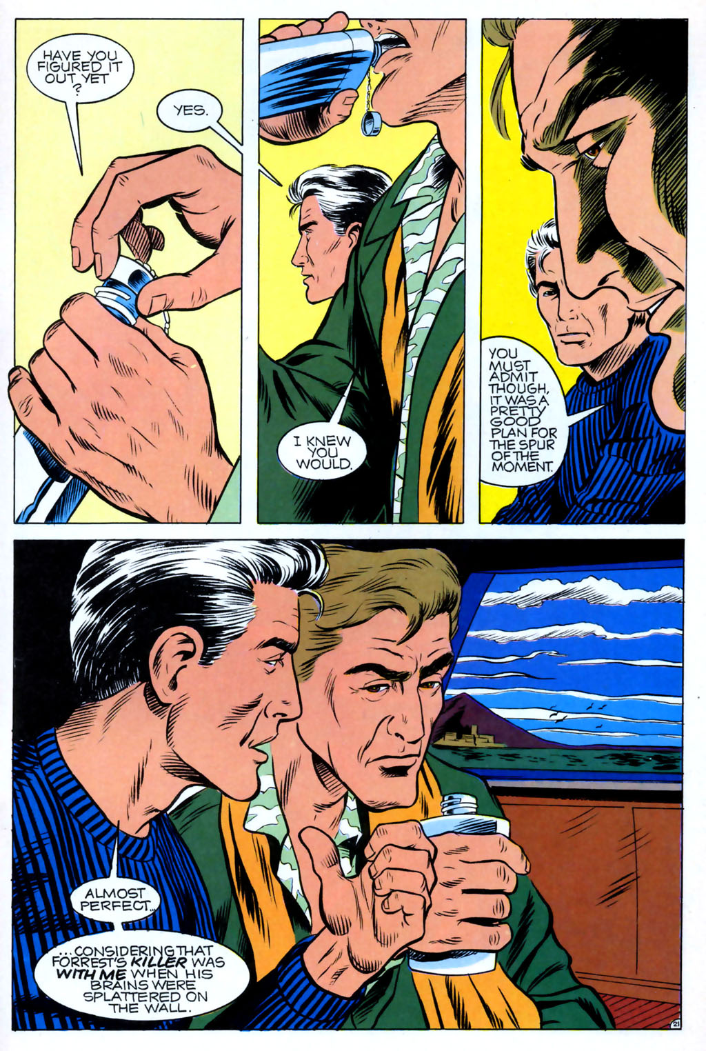 Read online Jon Sable, Freelance comic -  Issue #45 - 25