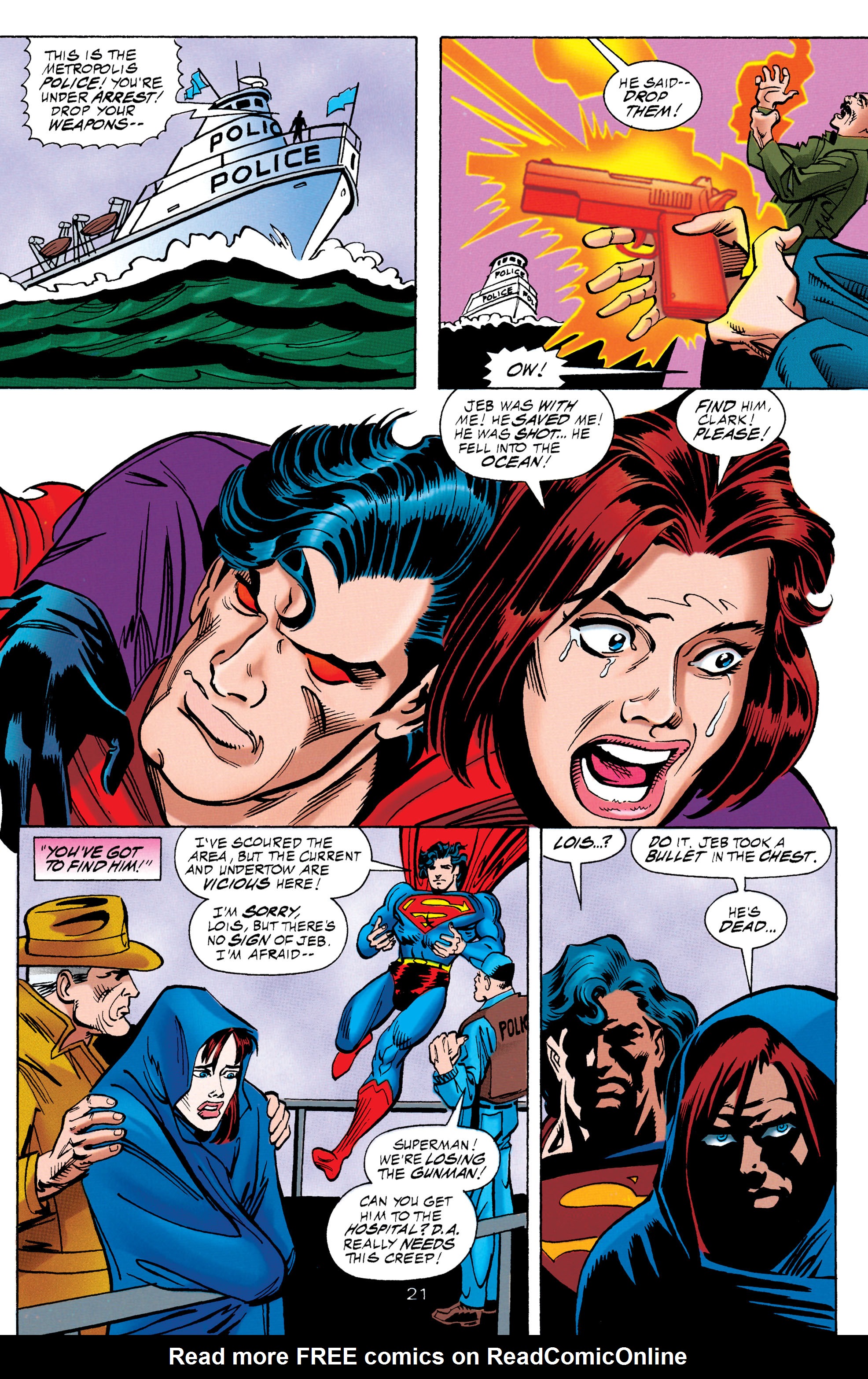 Read online Superman: The Man of Steel (1991) comic -  Issue #55 - 21