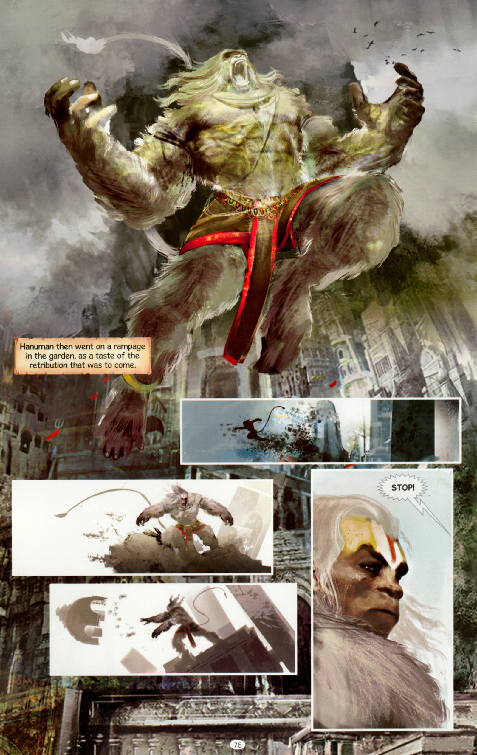 Read online Ravana: Roar of the Demon King comic -  Issue # Full - 79