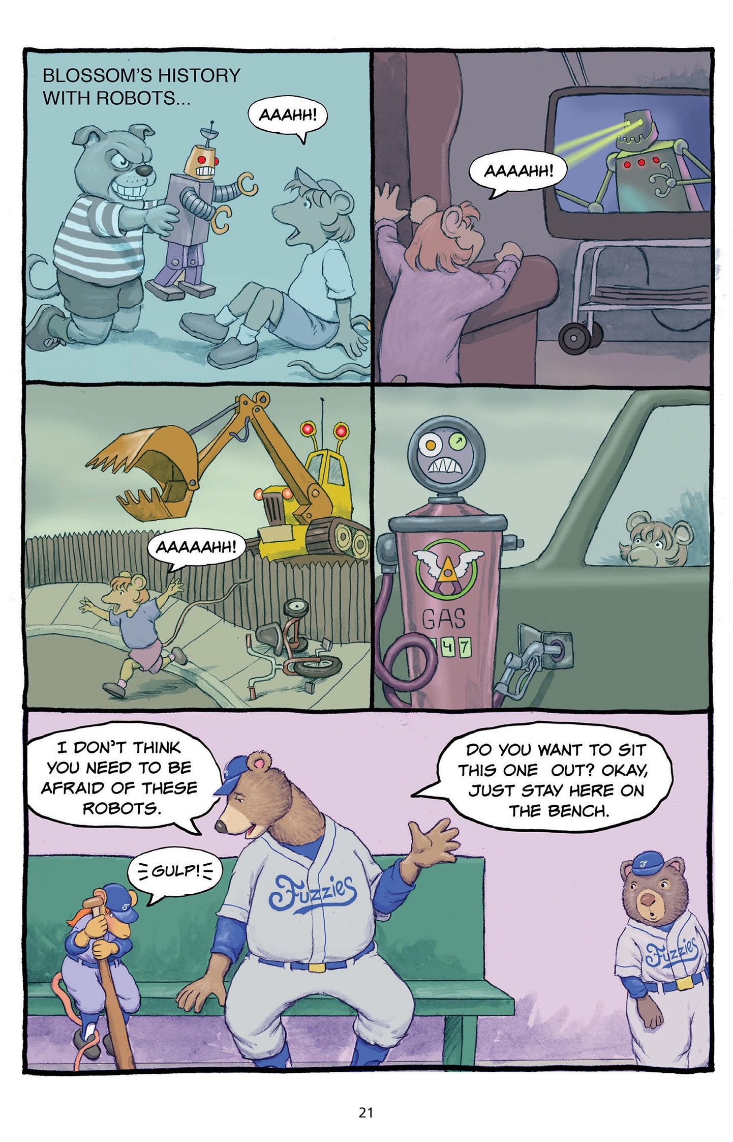Read online Fuzzy Baseball comic -  Issue #3 - 23