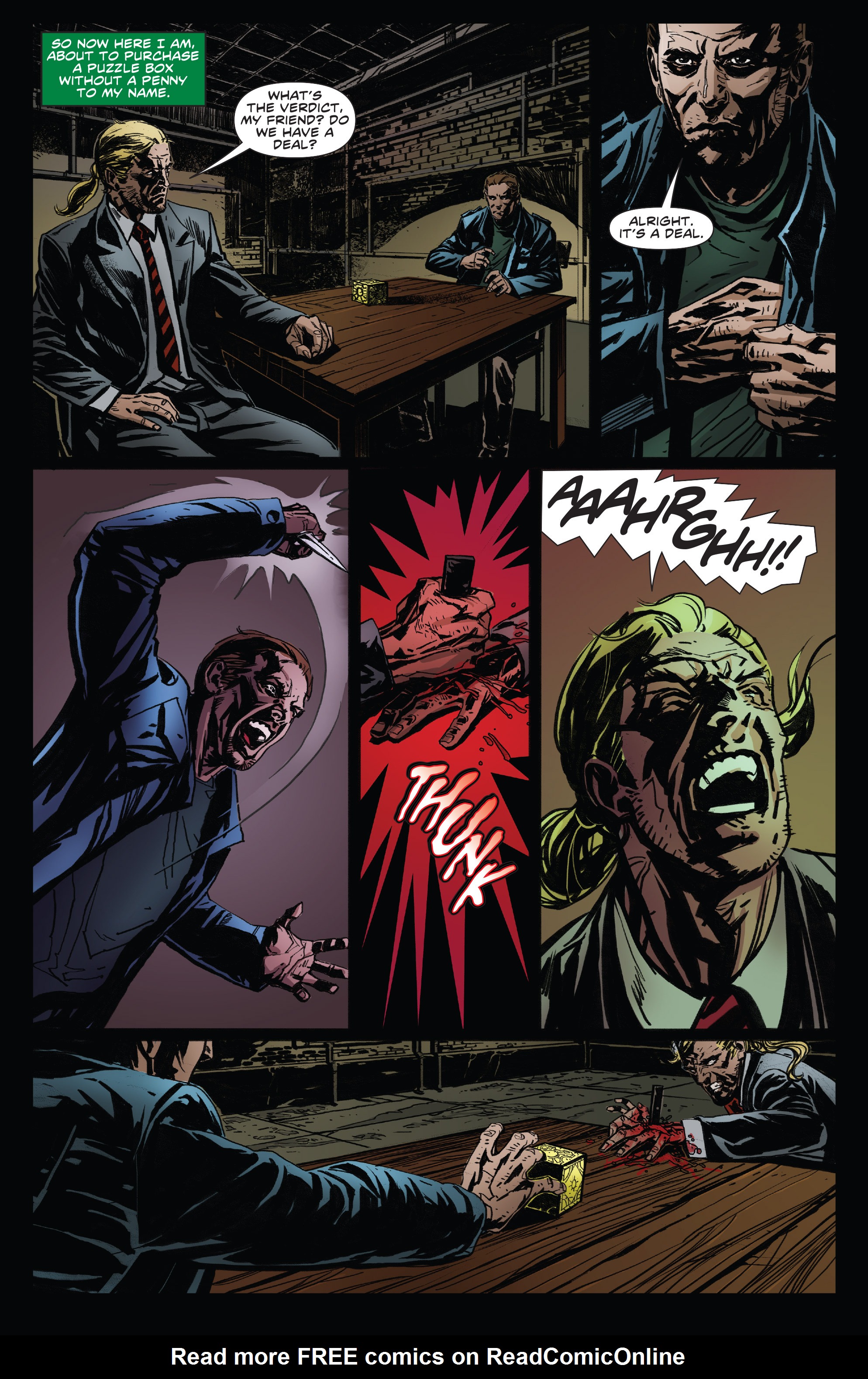 Read online Clive Barker's Hellraiser: The Dark Watch comic -  Issue # TPB 3 - 18