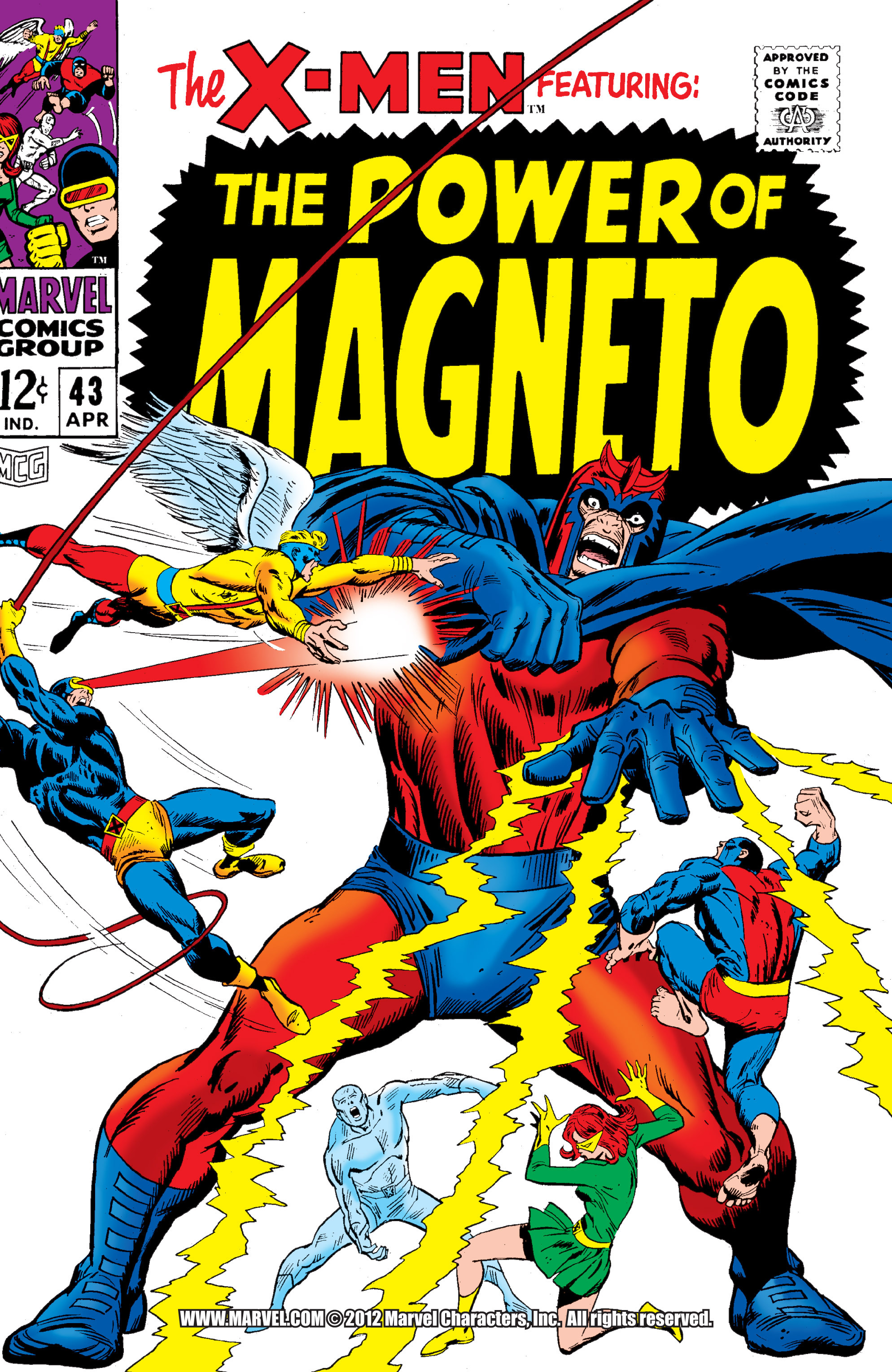 Read online Uncanny X-Men (1963) comic -  Issue #43 - 1