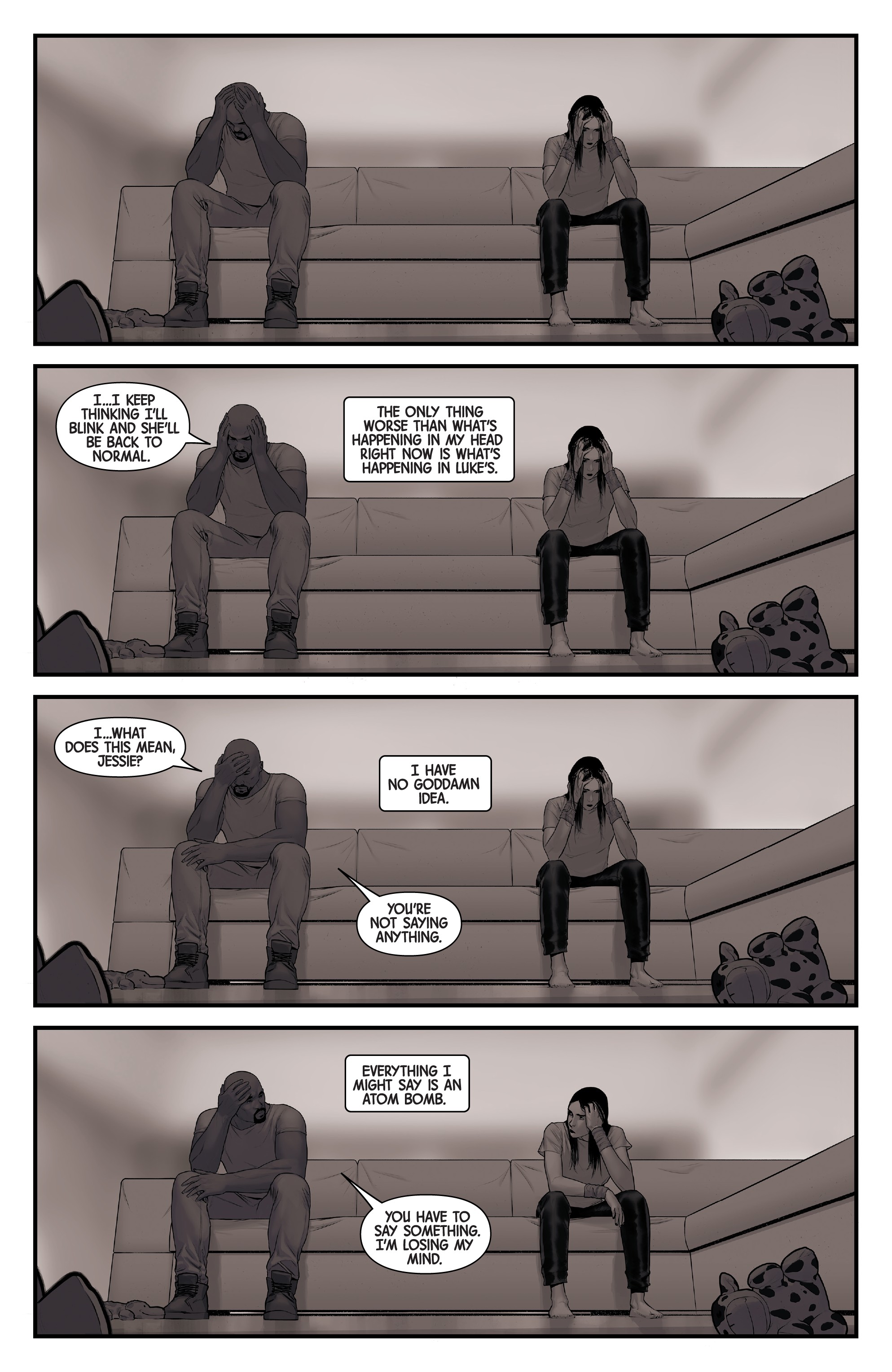 Read online Jessica Jones: Purple Daughter comic -  Issue #1 - 8
