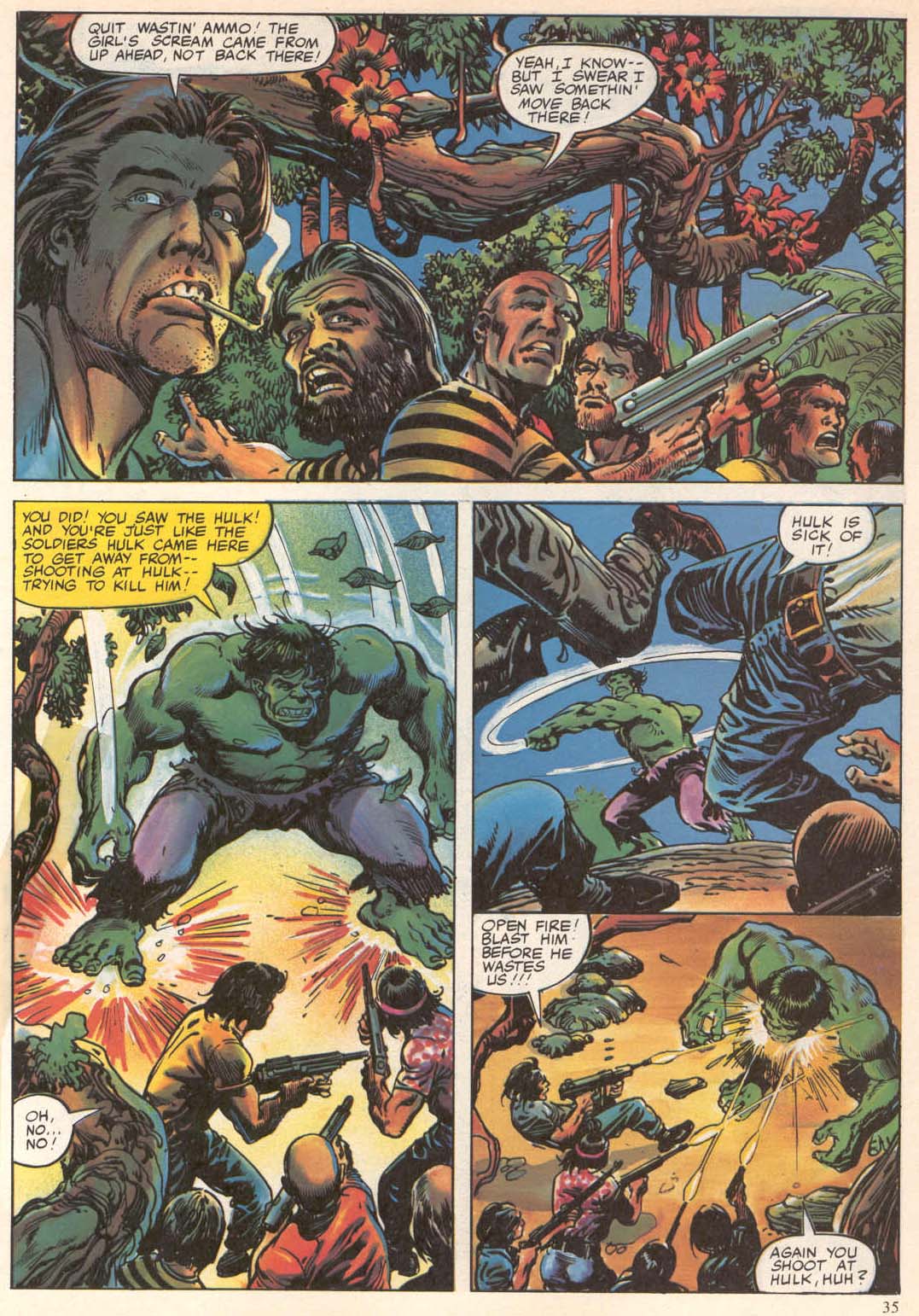 Read online Hulk (1978) comic -  Issue #18 - 35