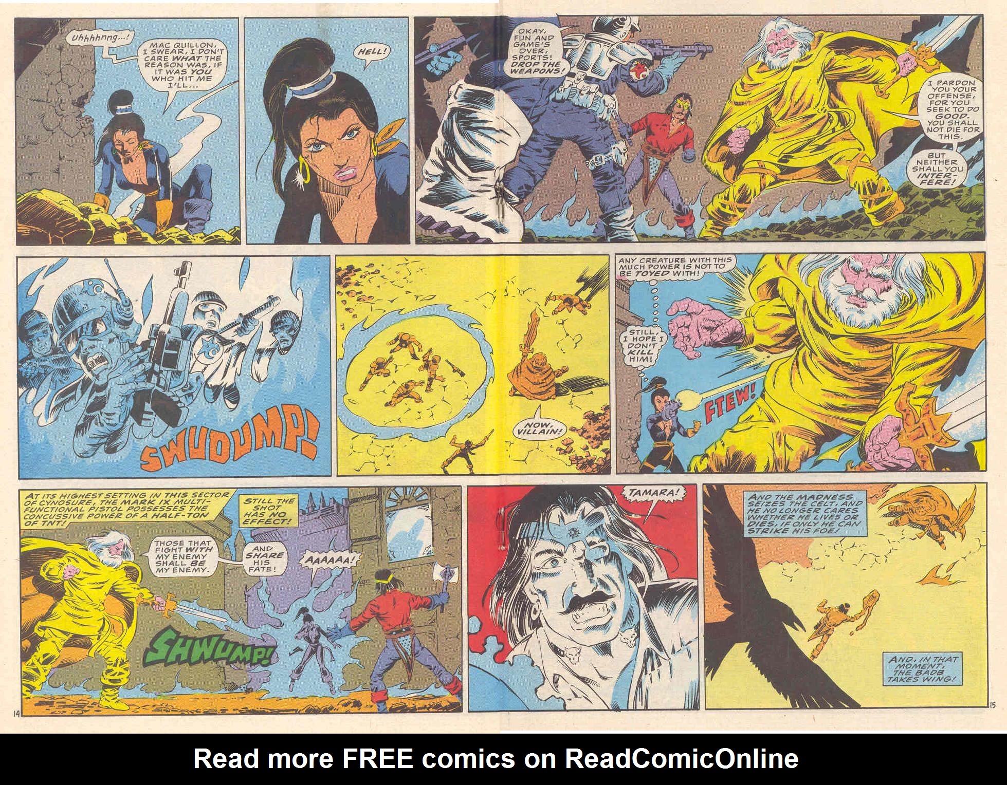 Read online Starslayer comic -  Issue #28 - 17