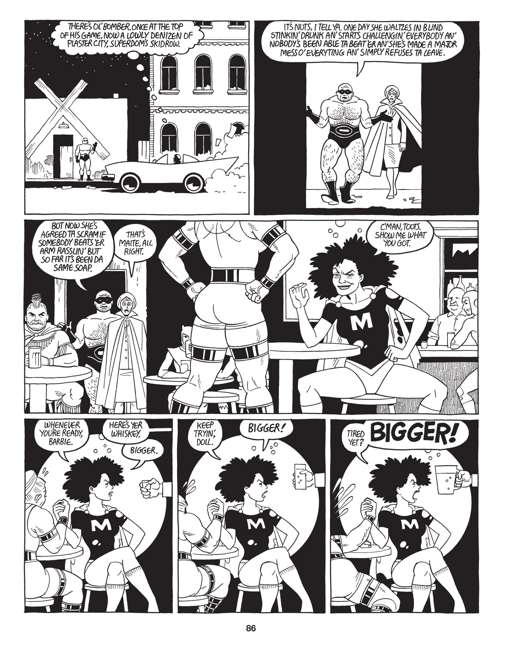 Read online Love and Rockets: New Stories comic -  Issue #1 - 88