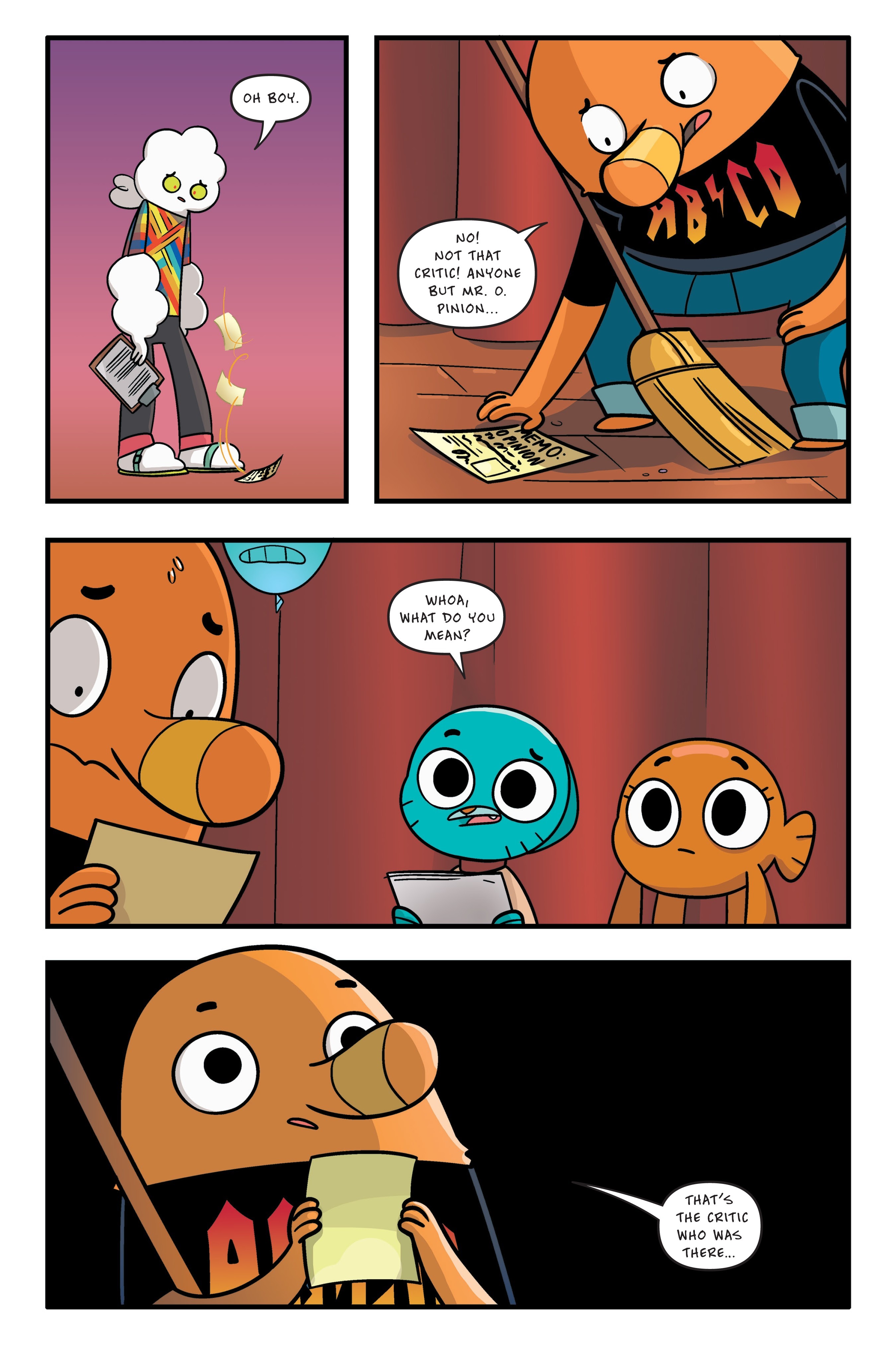 Read online The Amazing World of Gumball: Midsummer Nightmare comic -  Issue # TPB - 70