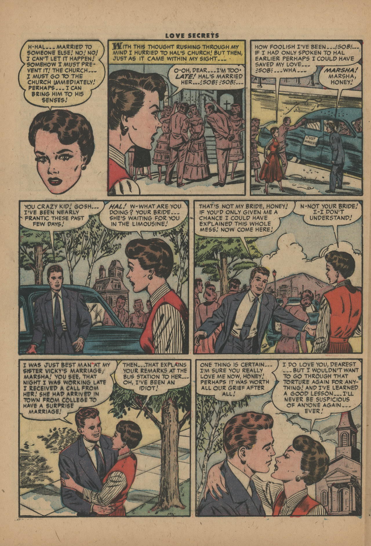 Read online Love Secrets (1953) comic -  Issue #40 - 24
