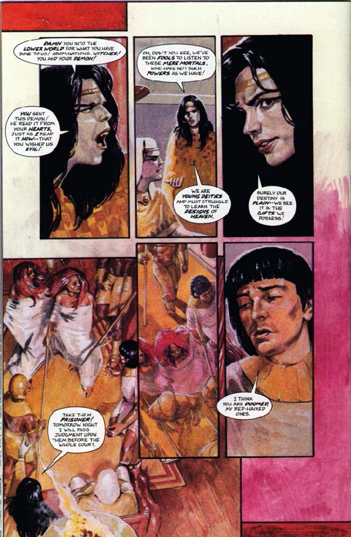 Read online Anne Rice's Queen of the Damned comic -  Issue #10 - 26
