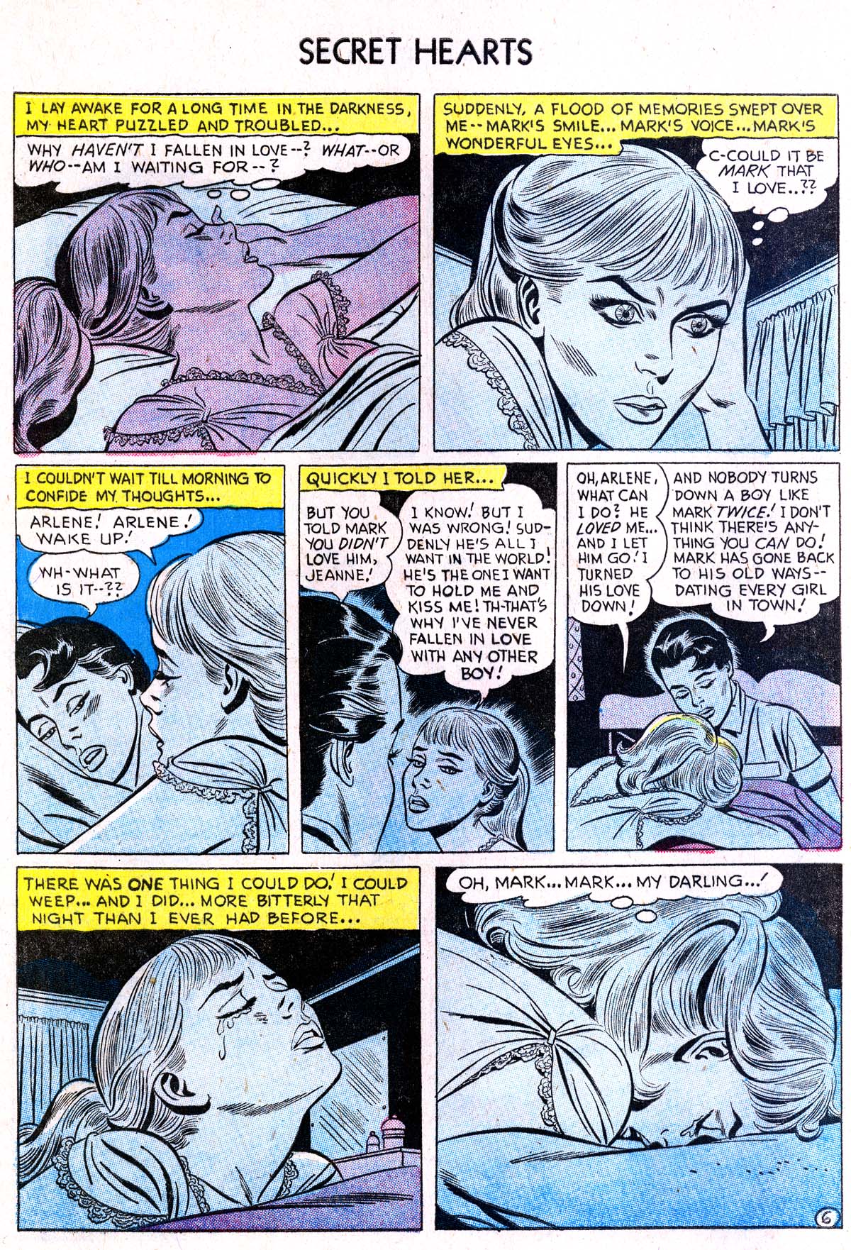 Read online Secret Hearts comic -  Issue #38 - 8