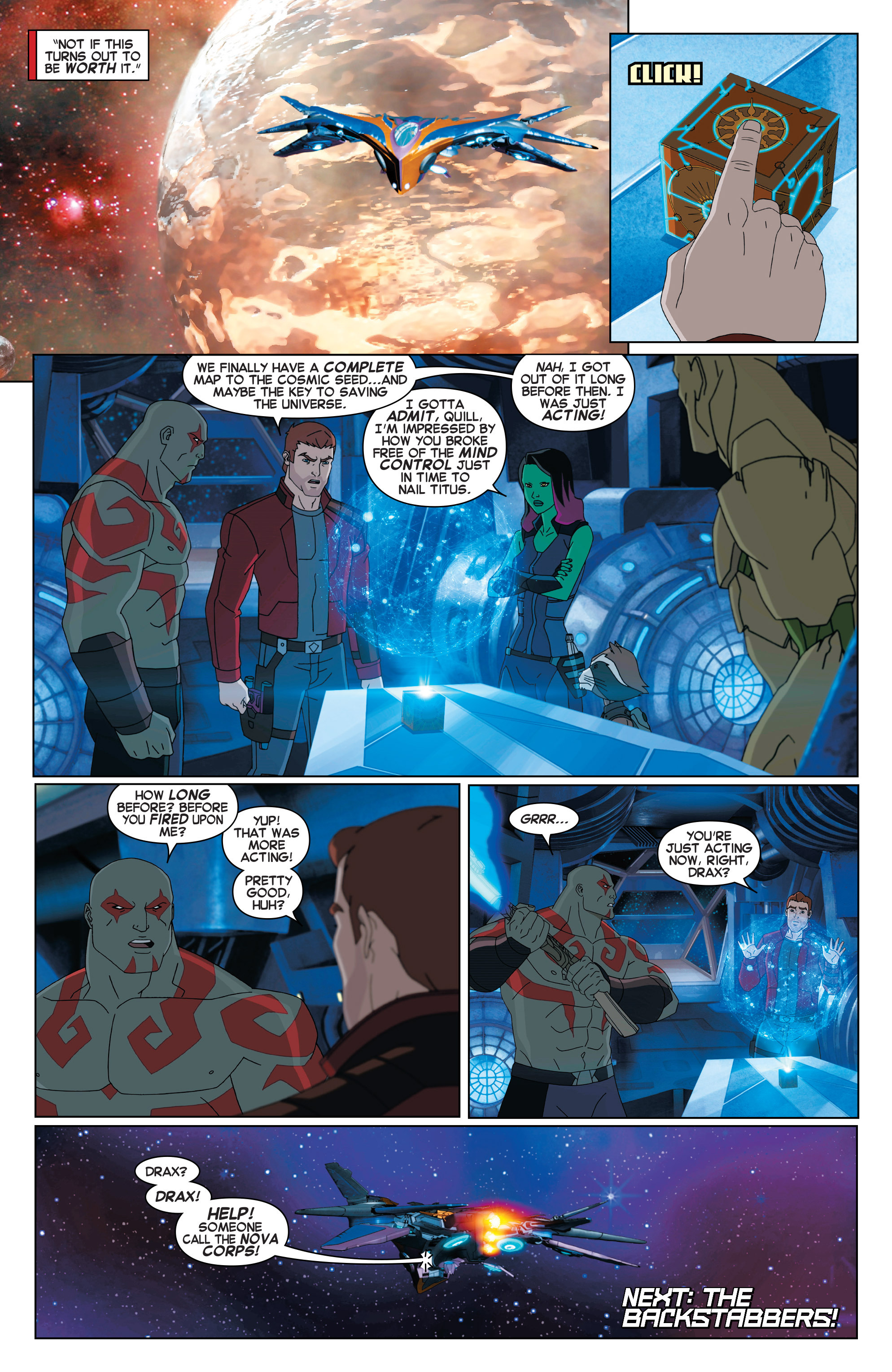 Read online Marvel Universe Guardians of the Galaxy [II] comic -  Issue #6 - 22