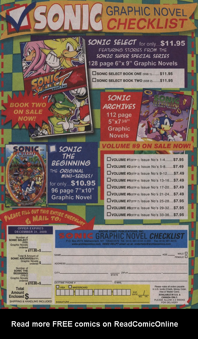 Read online Sonic X comic -  Issue #40 - 7