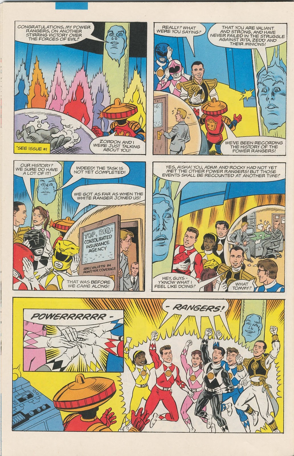 Mighty Morphin Power Rangers Saga issue 3 - Page 30