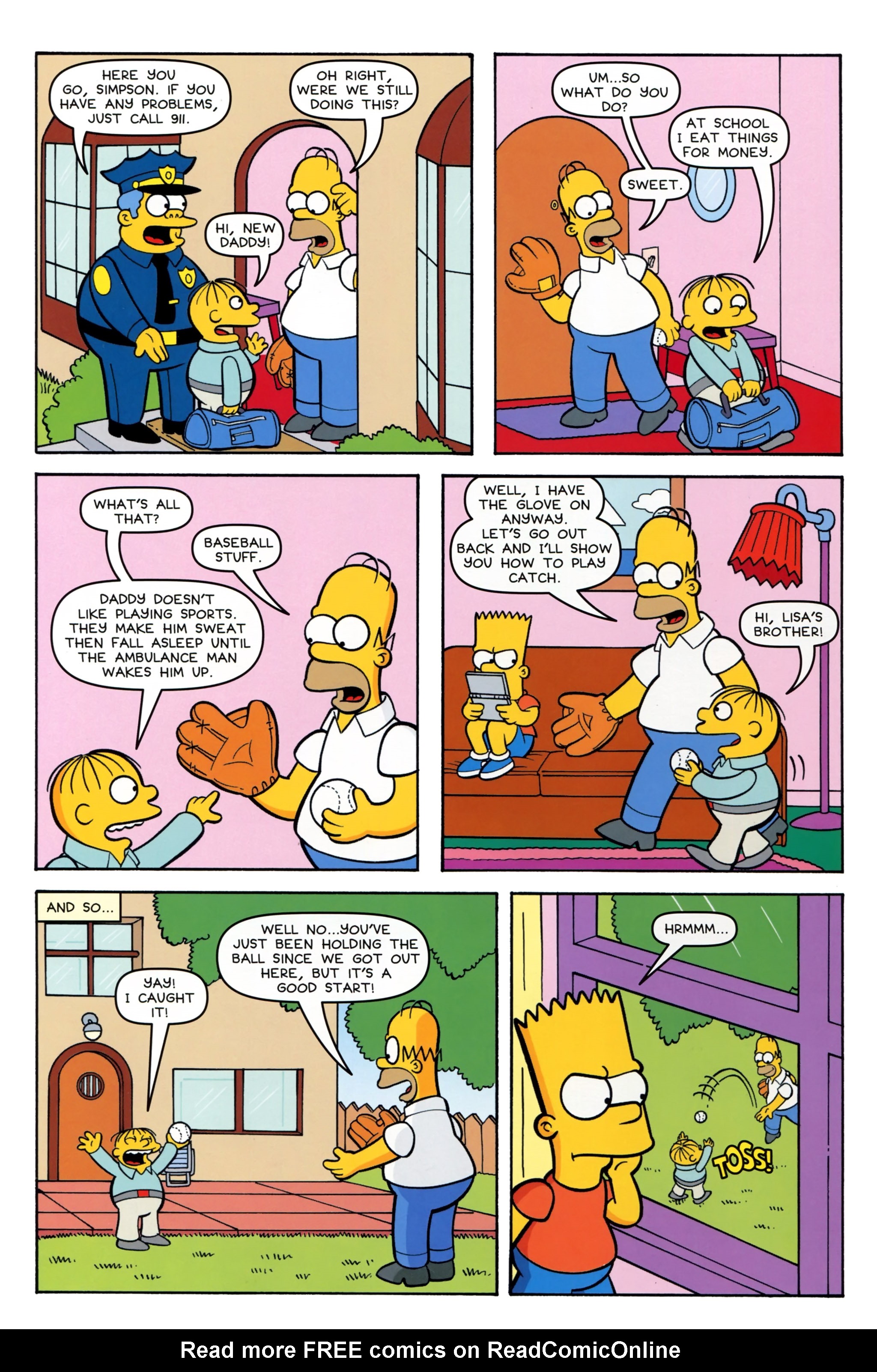 Read online Simpsons Comics comic -  Issue #222 - 9