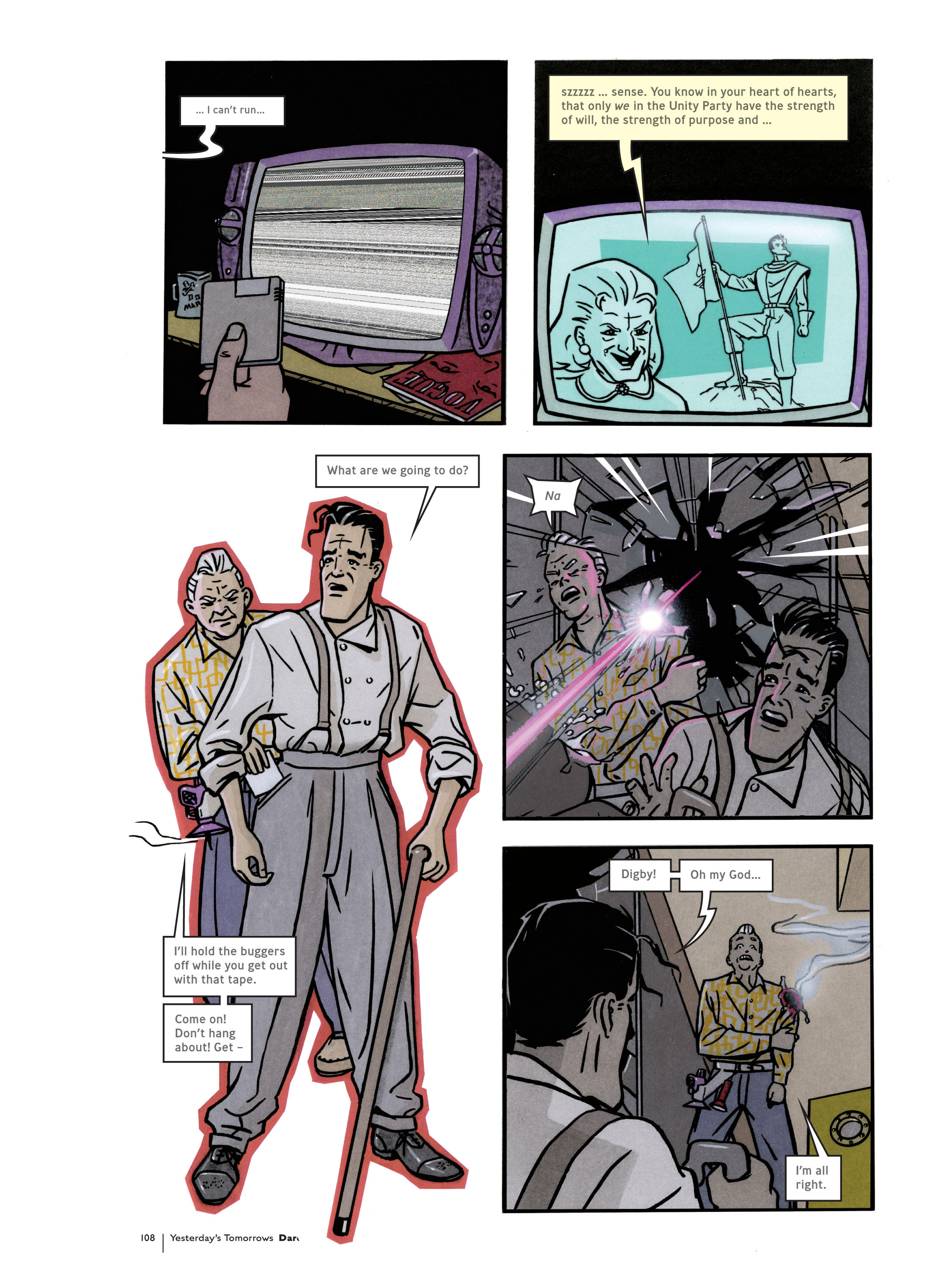 Read online Yesterday's Tomorrows comic -  Issue # TPB (Part 2) - 2