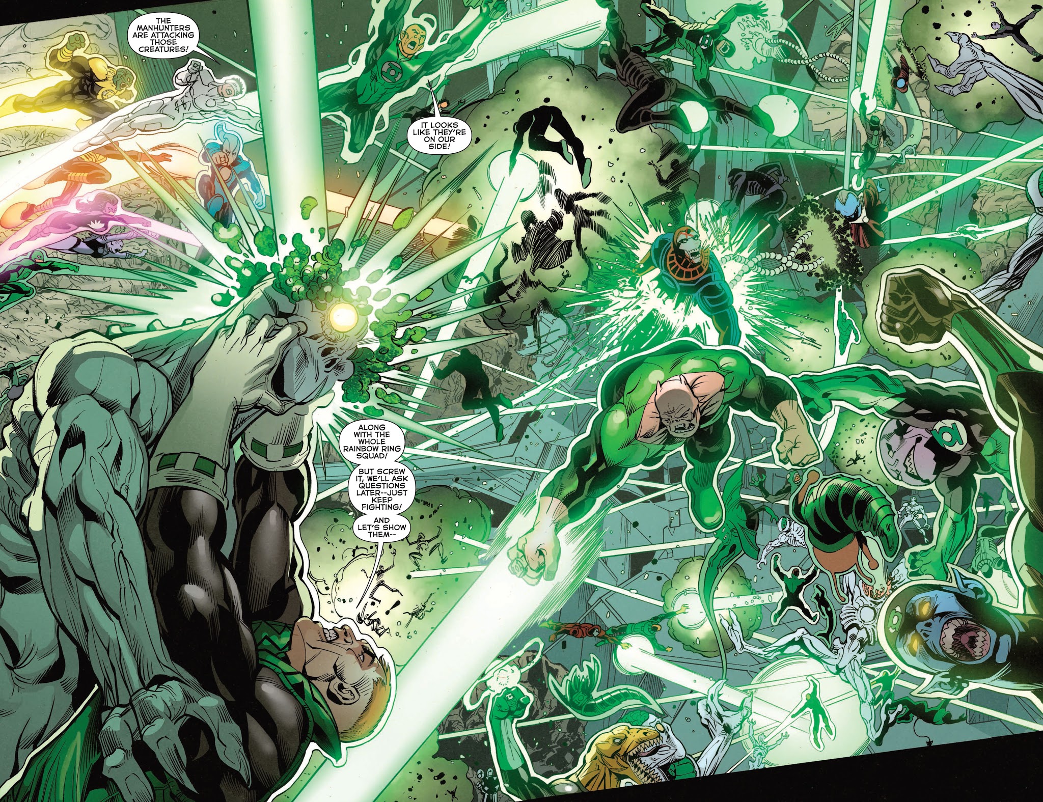 Read online Green Lantern: Rise of the Third Army comic -  Issue # TPB - 387