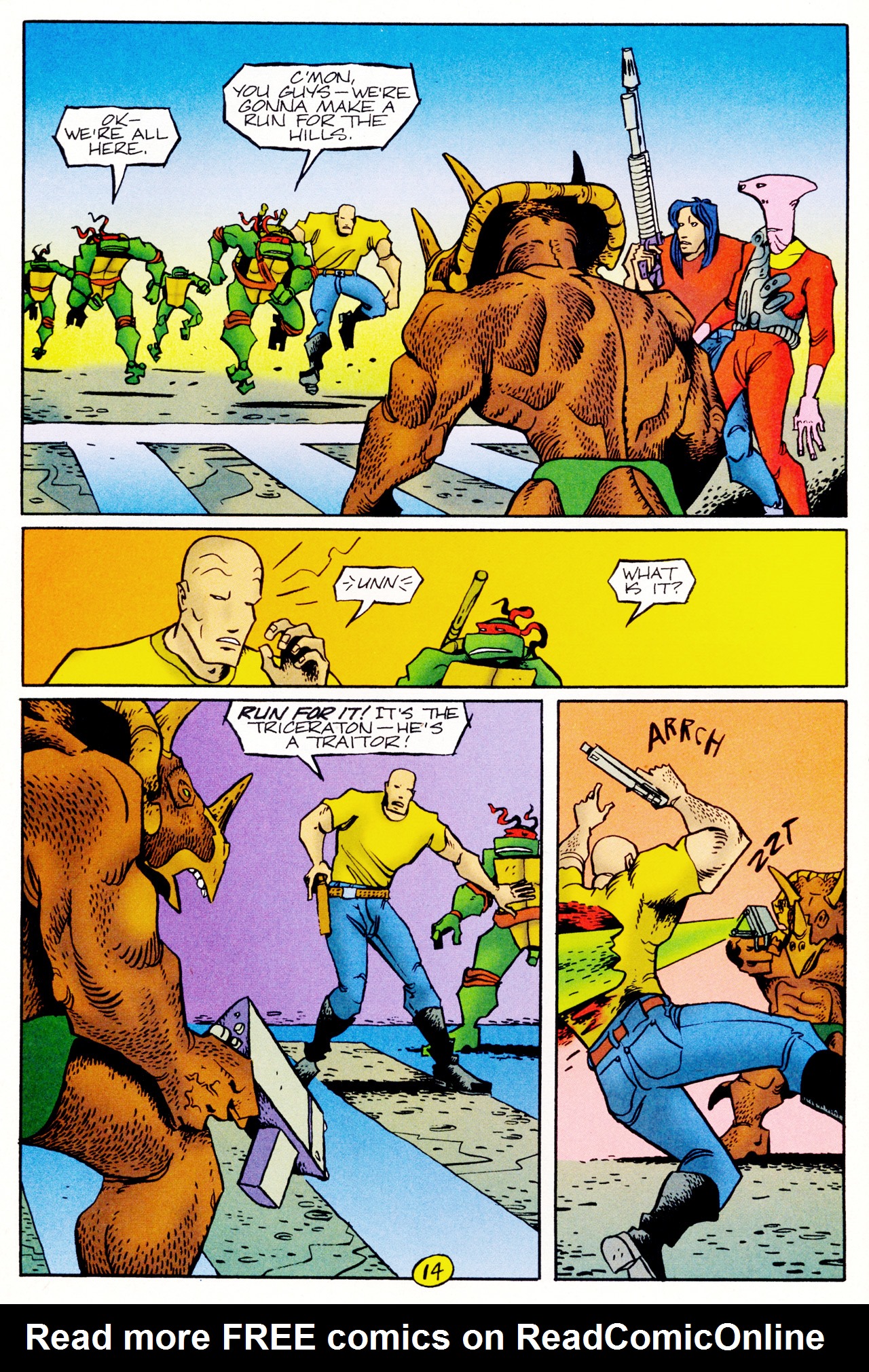 Teenage Mutant Ninja Turtles (1993) Issue #13 #13 - English 16