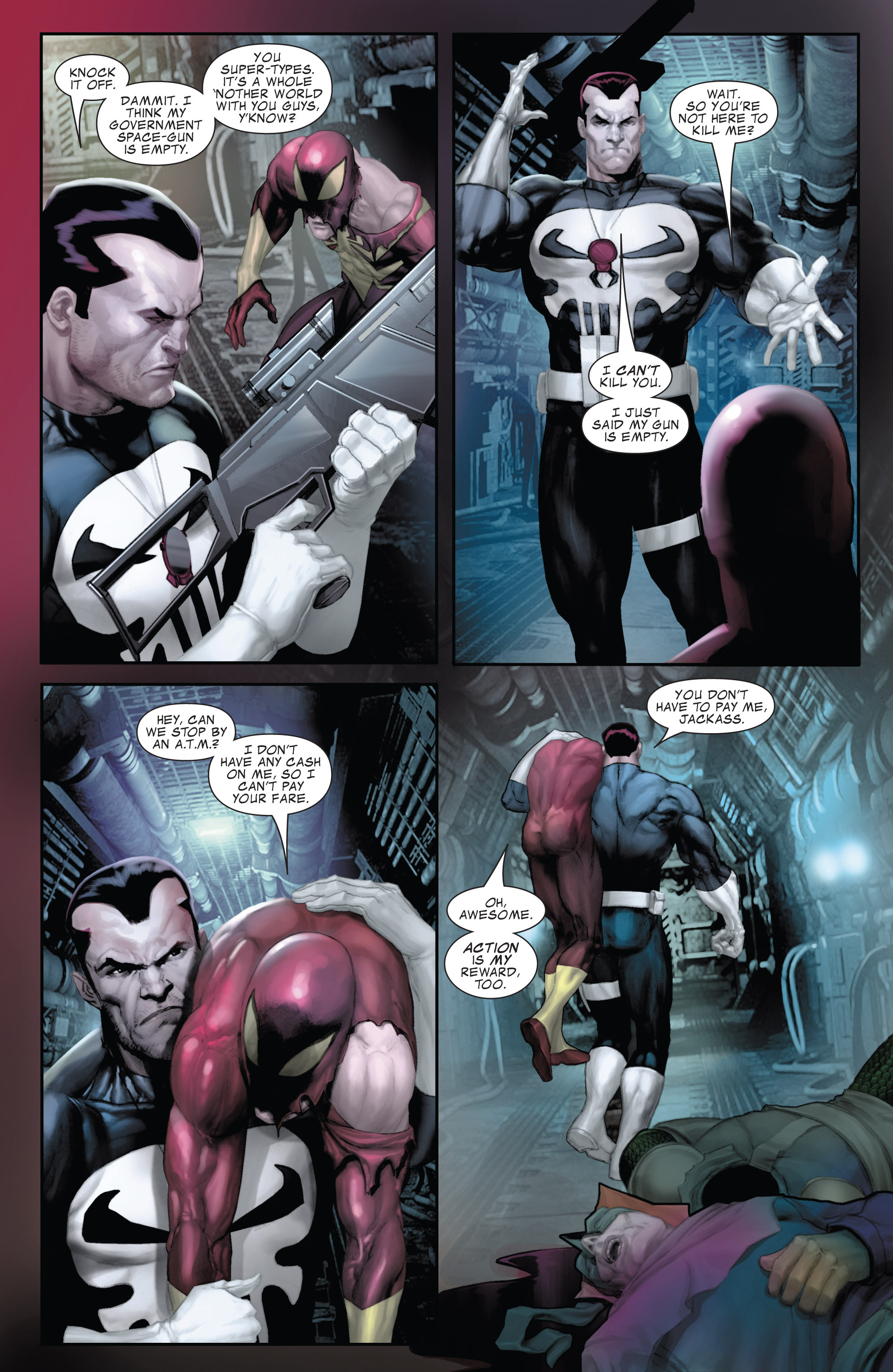 Read online Punisher War Journal comic -  Issue #1 - 29