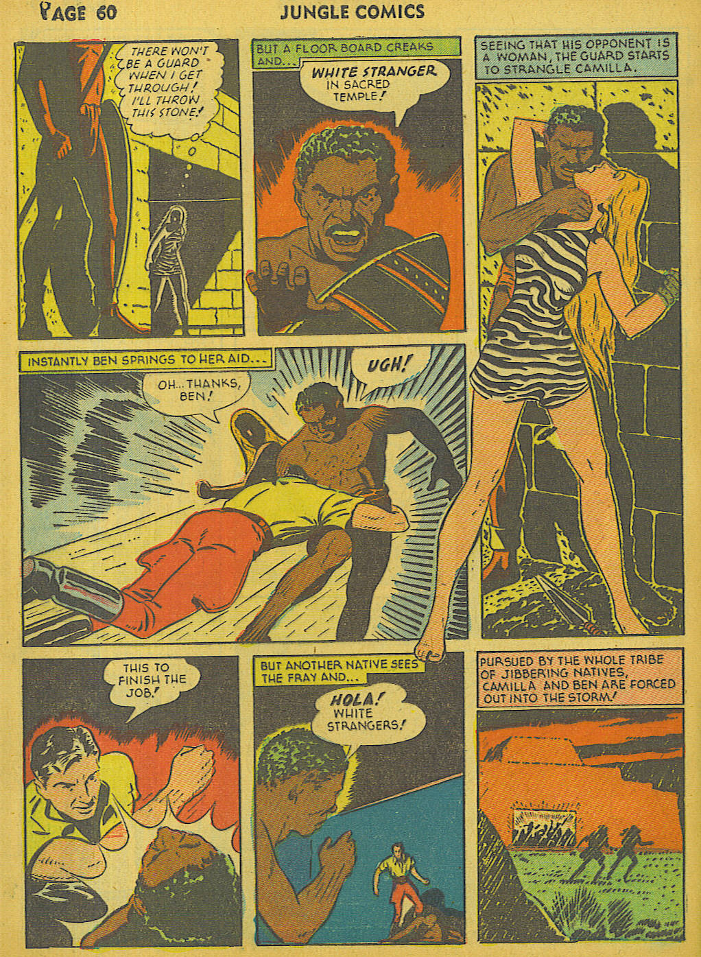 Read online Jungle Comics comic -  Issue #30 - 64