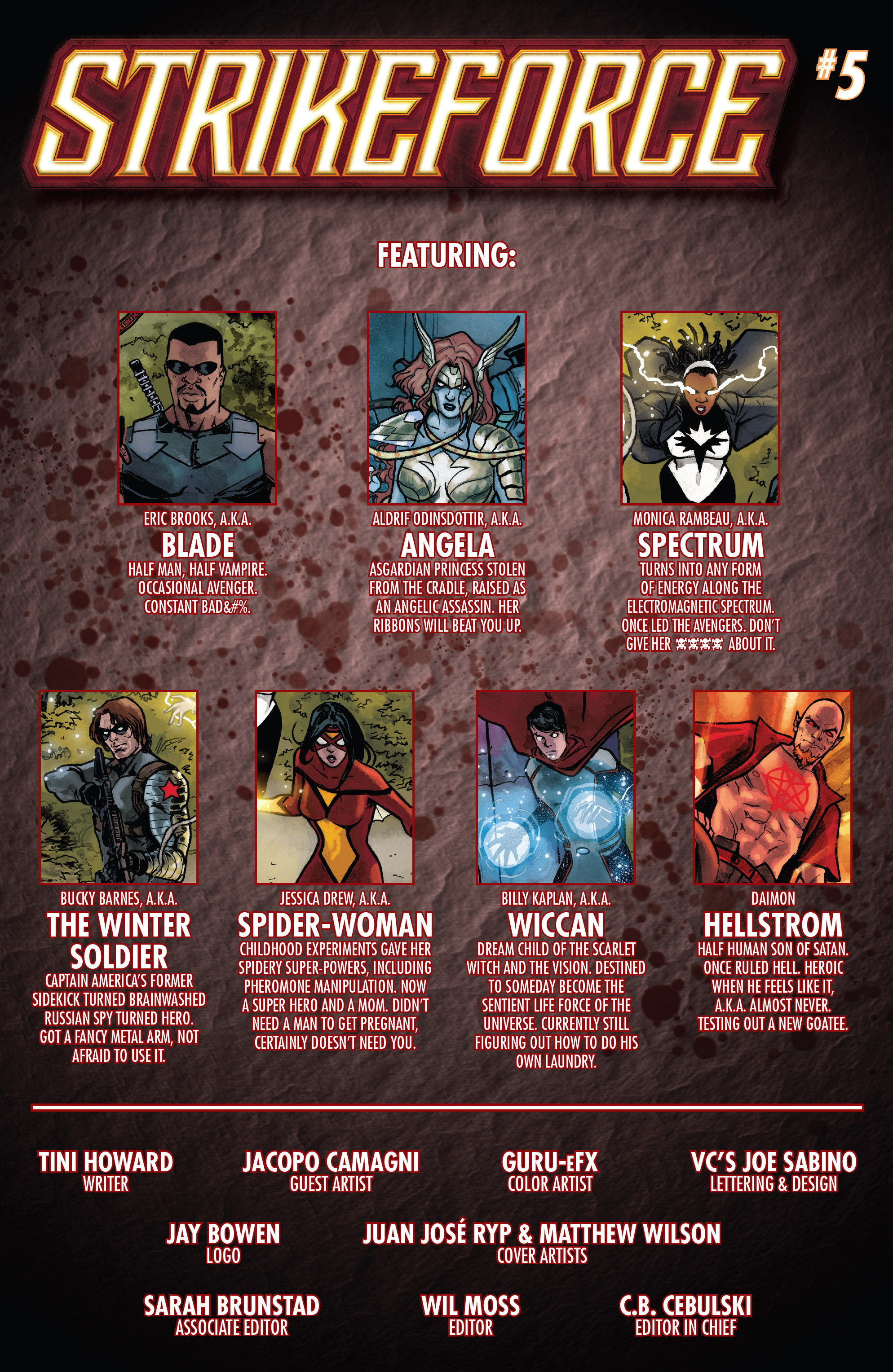 Read online Strikeforce comic -  Issue #5 - 2