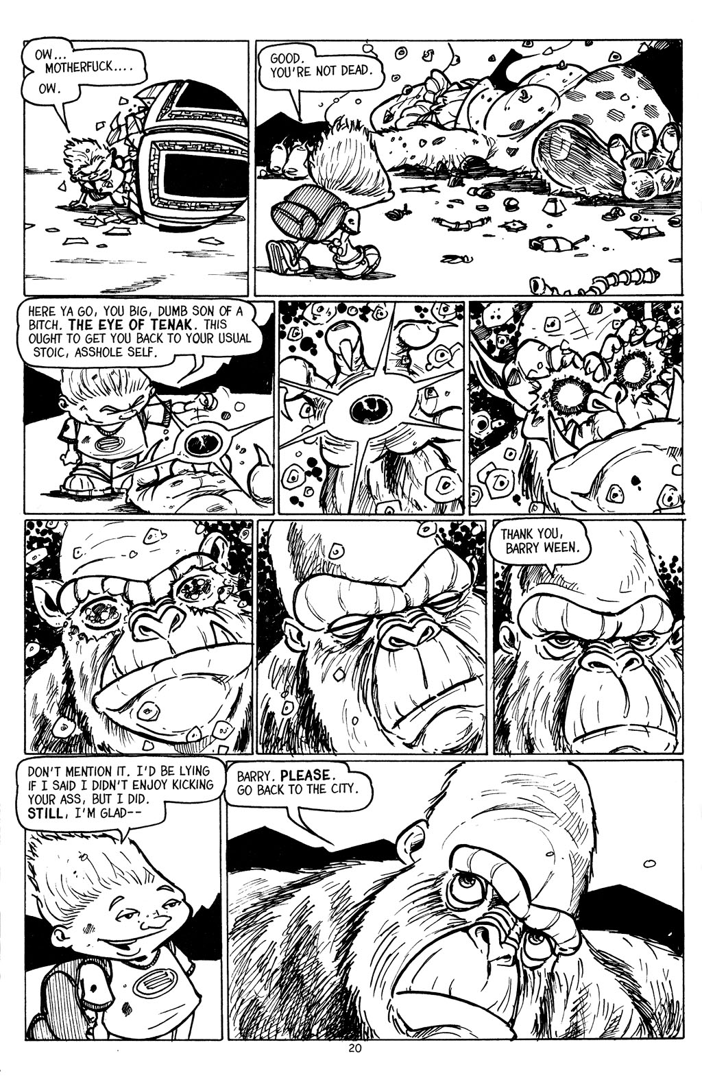 Read online The Adventures of Barry Ween, Boy Genius 3: Monkey Tales comic -  Issue #6 - 22