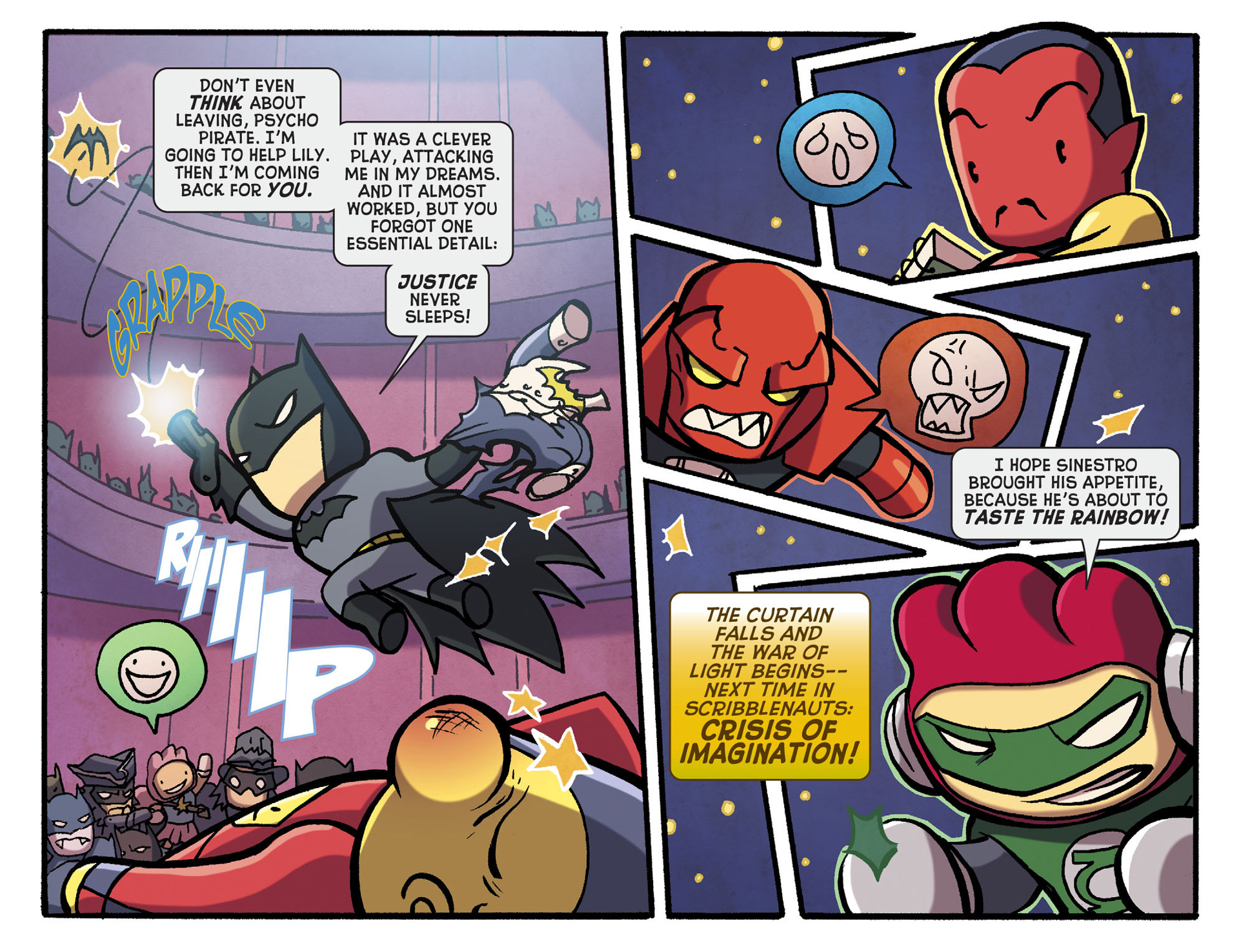 Read online Scribblenauts Unmasked: A Crisis of Imagination comic -  Issue #7 - 22
