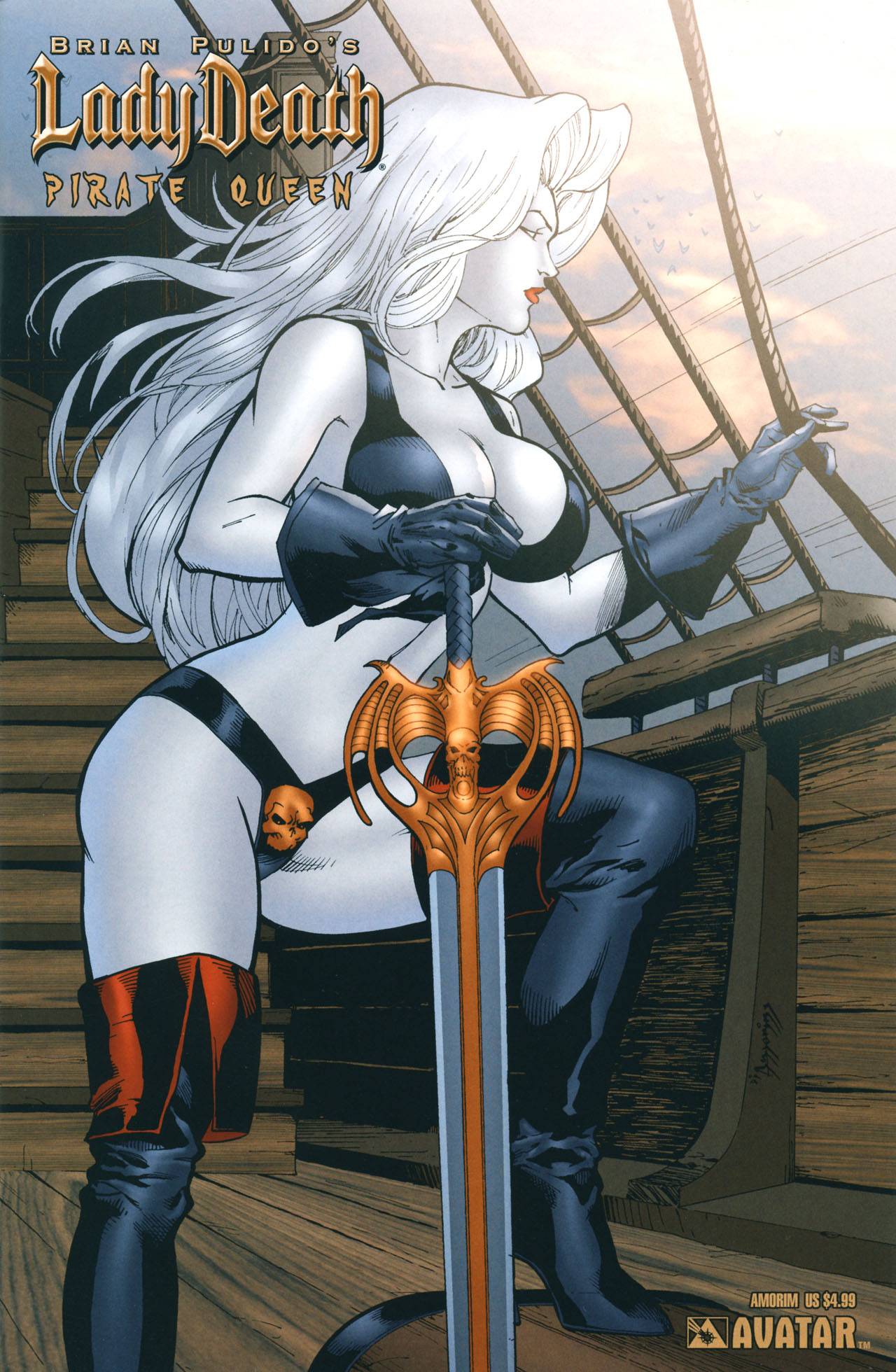 Read online Lady Death Pirate Queen comic -  Issue # Full - 5