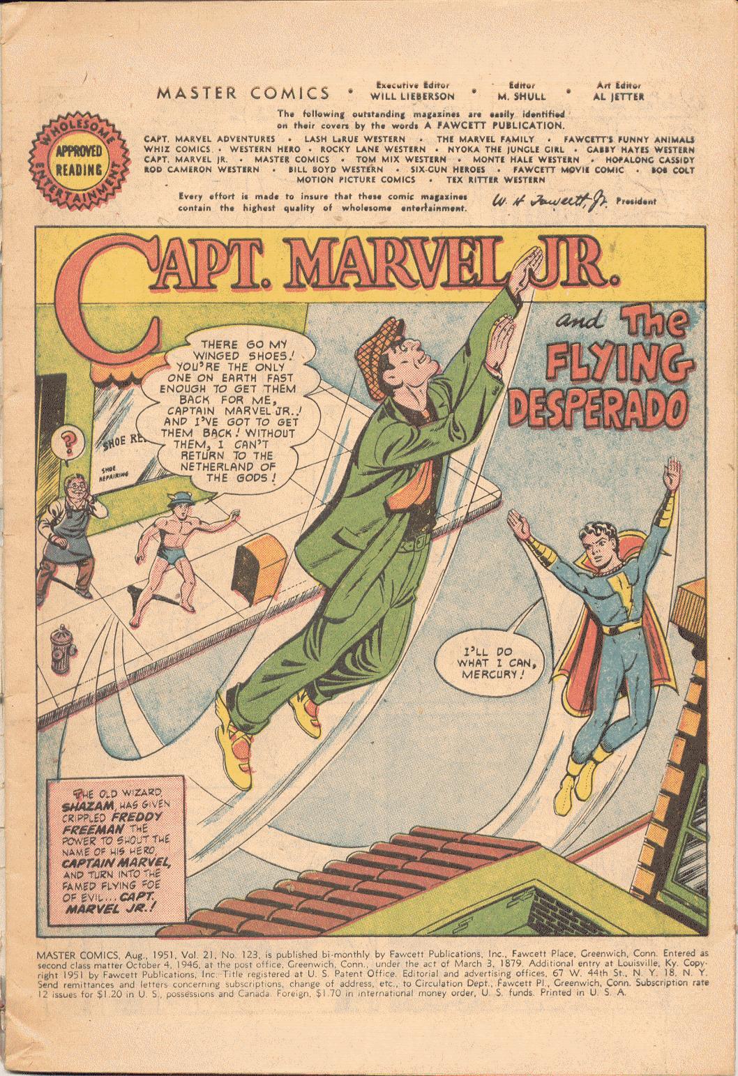 Read online Master Comics comic -  Issue #123 - 2