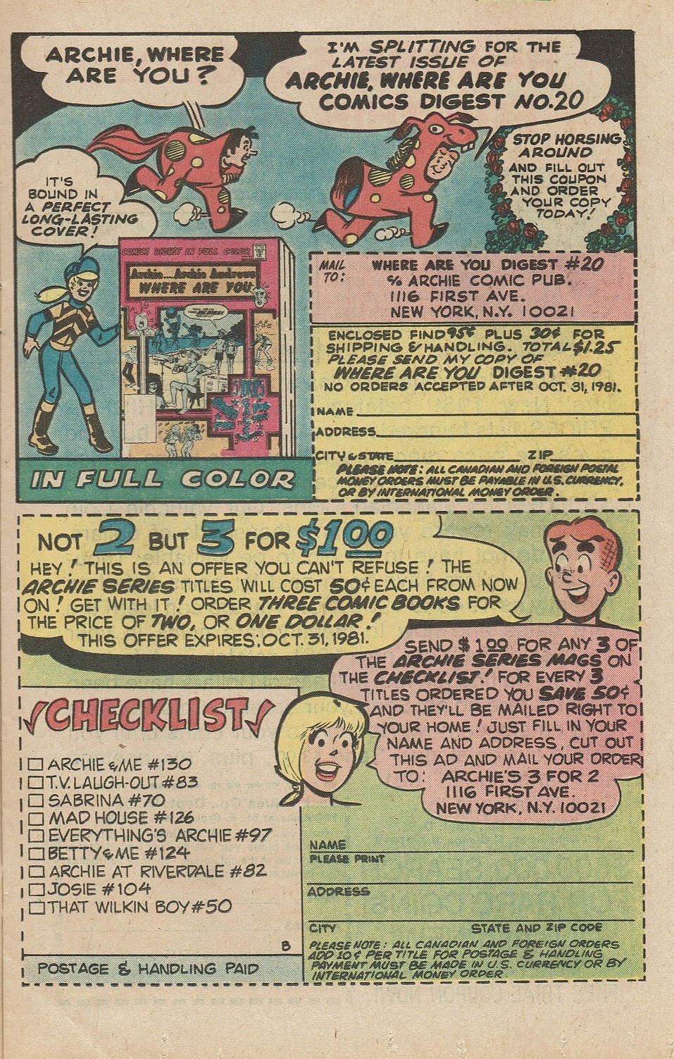 Read online The Adventures of Little Archie comic -  Issue #171 - 11