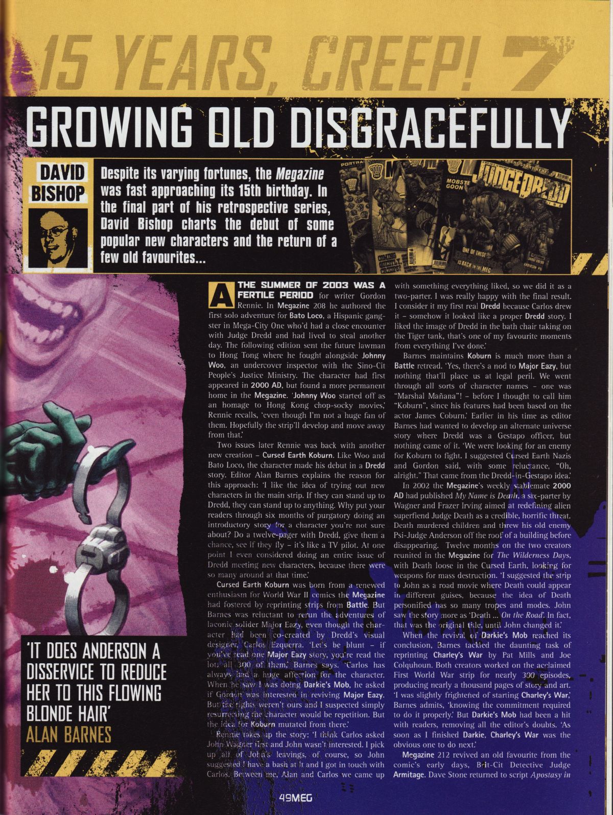 Read online Judge Dredd Megazine (Vol. 5) comic -  Issue #242 - 49