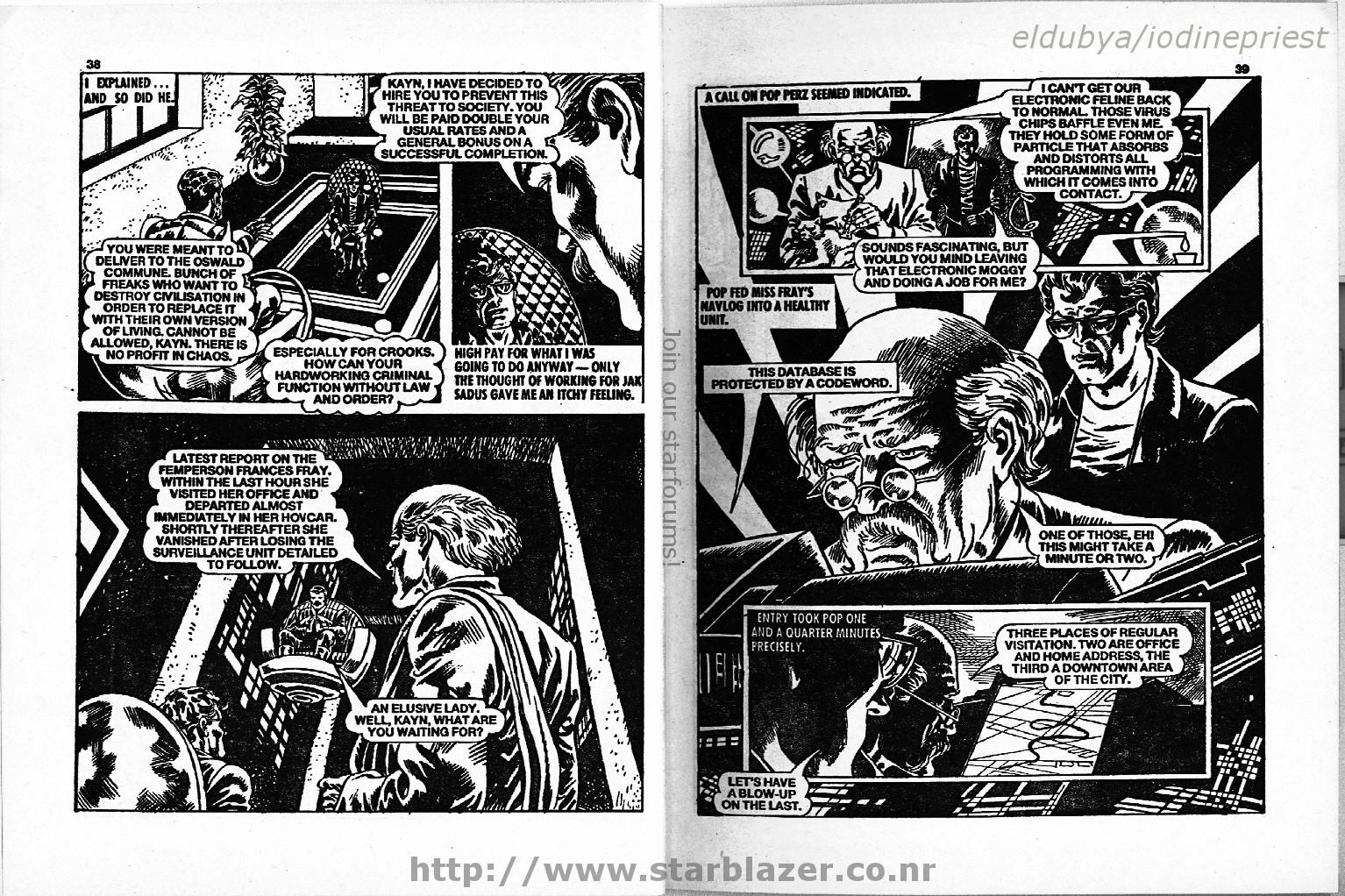 Read online Starblazer comic -  Issue #266 - 21