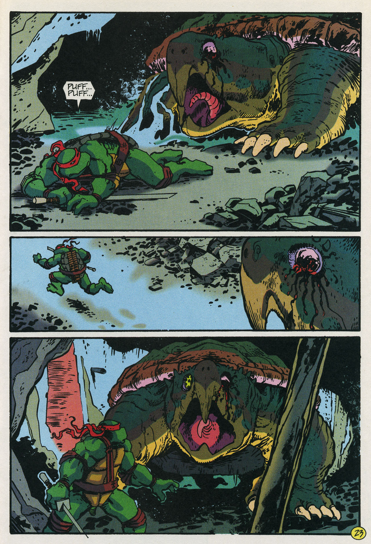 Teenage Mutant Ninja Turtles (1993) Issue #4 #4 - English 25