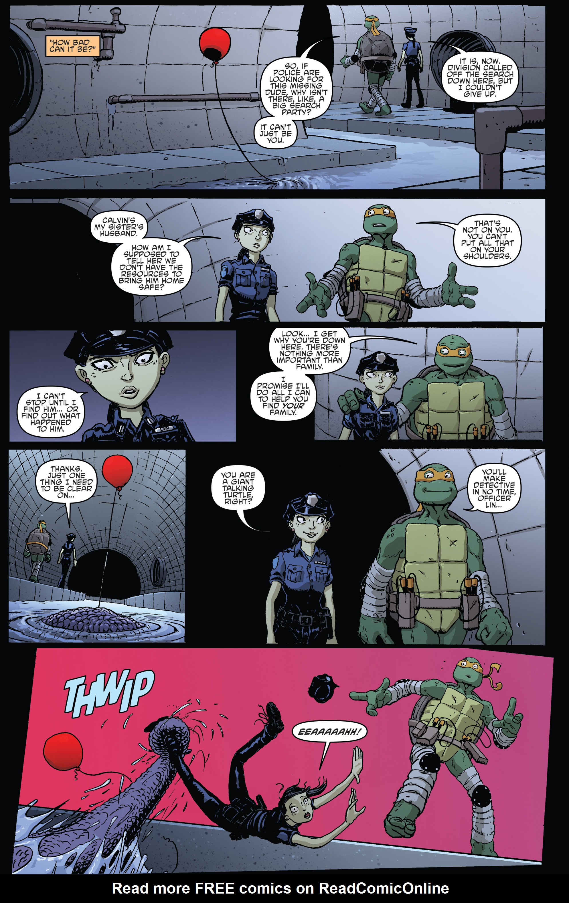 Read online Teenage Mutant Ninja Turtles Universe comic -  Issue #6 - 8