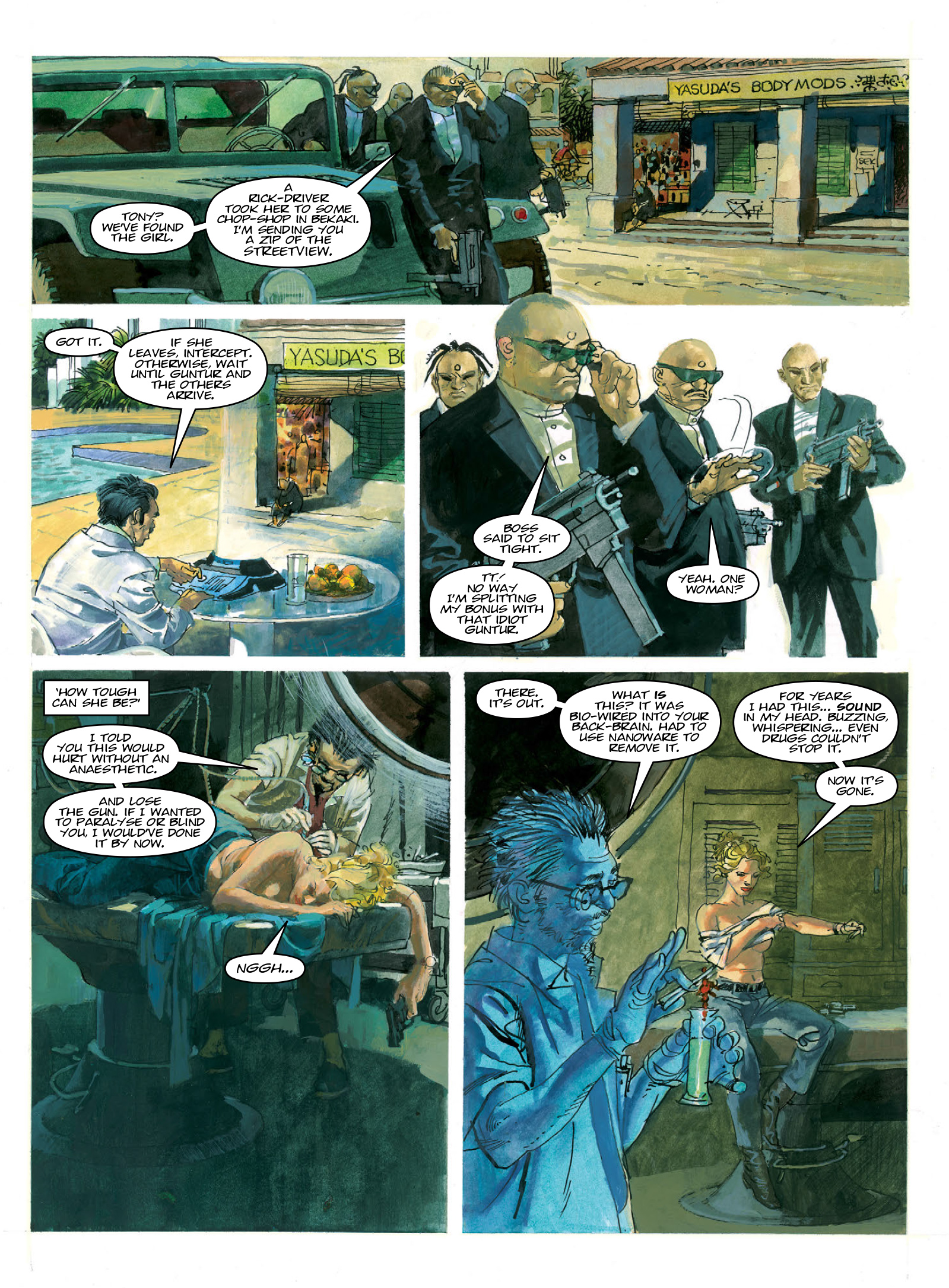Read online Judge Dredd Megazine (Vol. 5) comic -  Issue #370 - 75