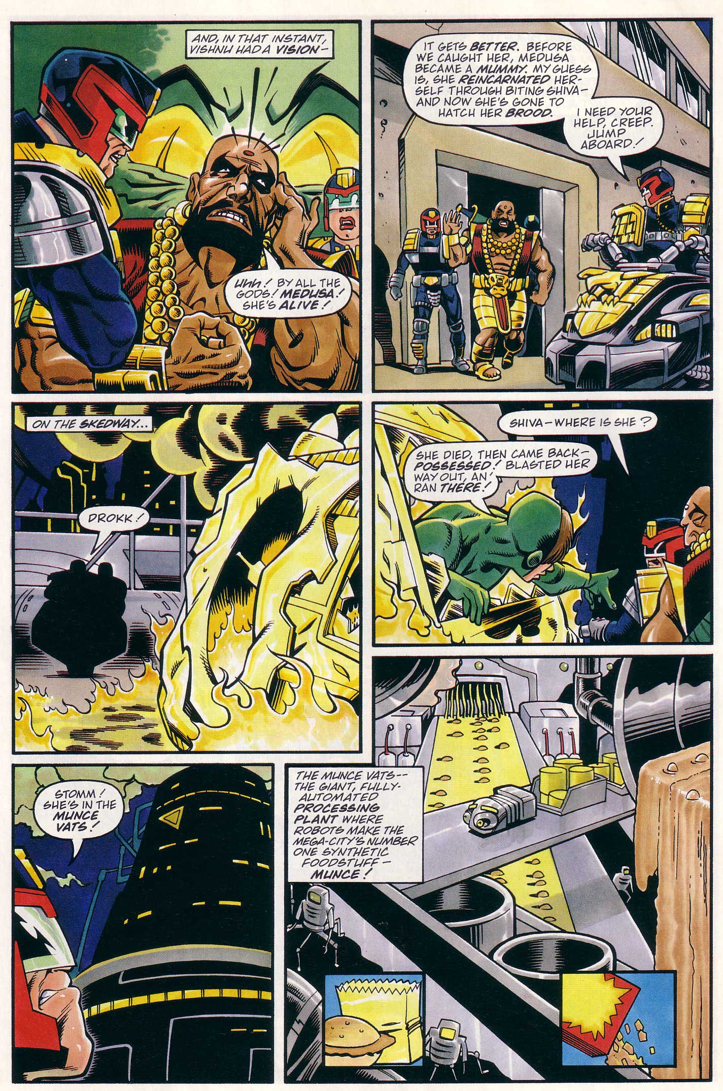 Read online Judge Dredd Lawman of the Future comic -  Issue #20 - 27