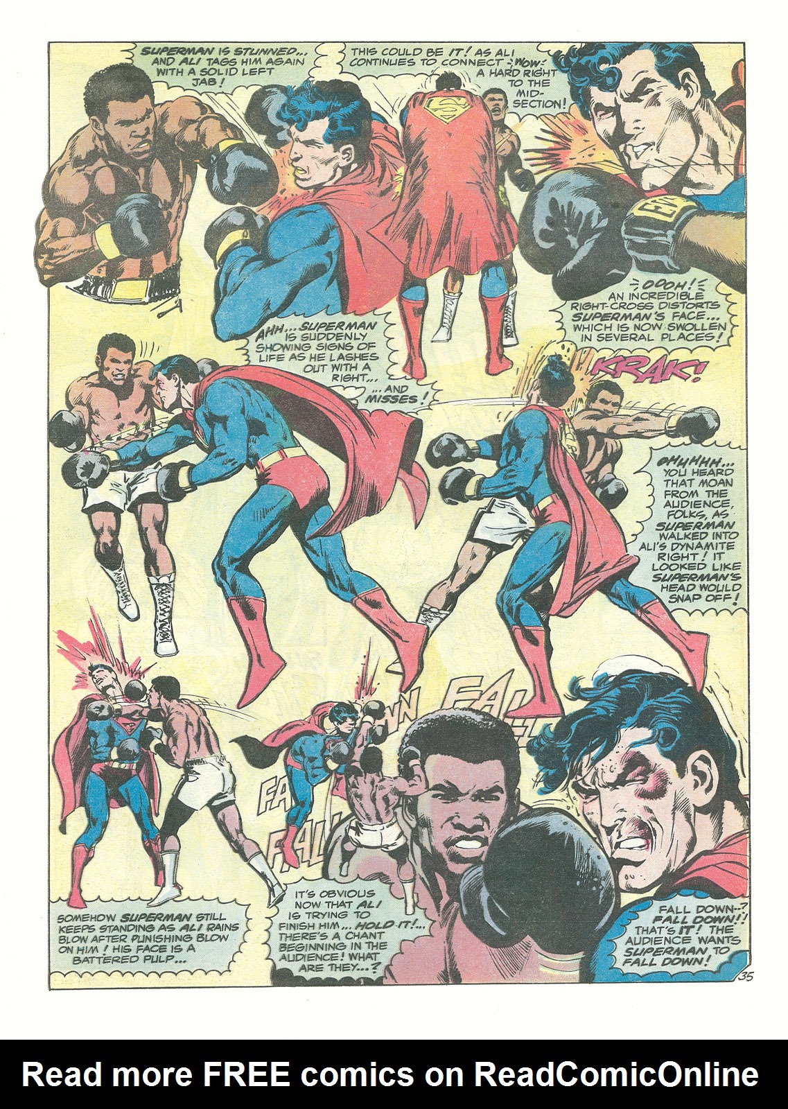 Read online Superman vs Muhammad Ali (1978) comic -  Issue # Full - 33