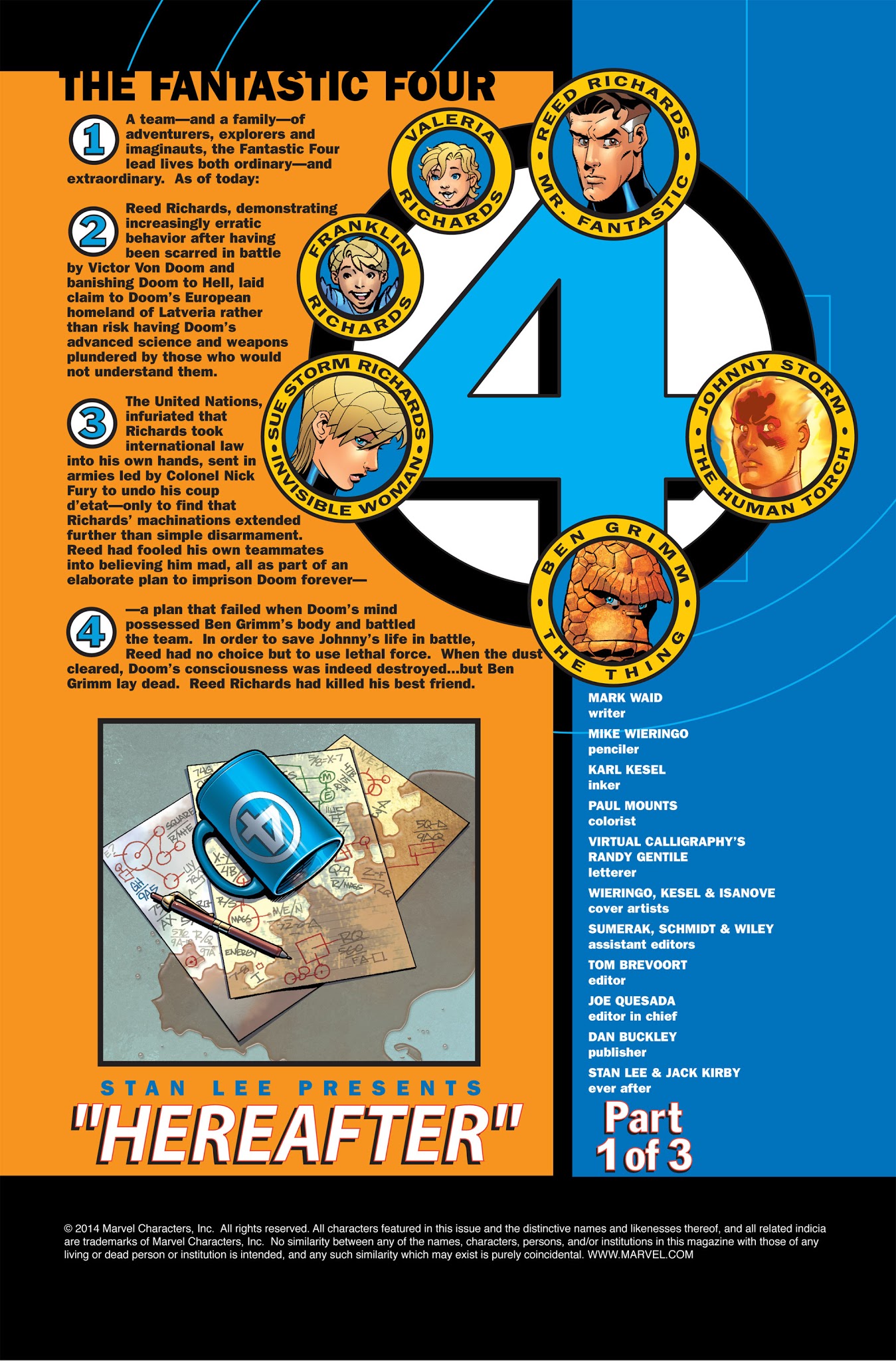 Read online Fantastic Four by Waid & Wieringo Ultimate Collection comic -  Issue # TPB 3 - 139