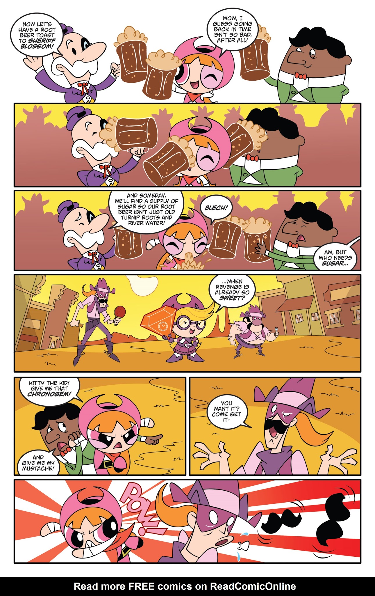 Read online Powerpuff Girls: The Time Tie comic -  Issue #1 - 13