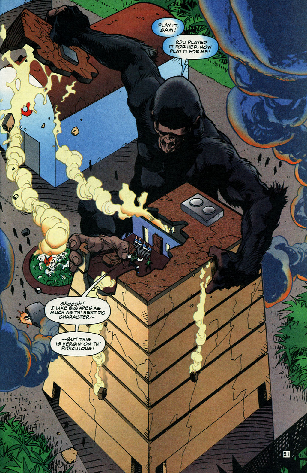 Read online Lobo Goes to Hollywood comic -  Issue # Full - 22