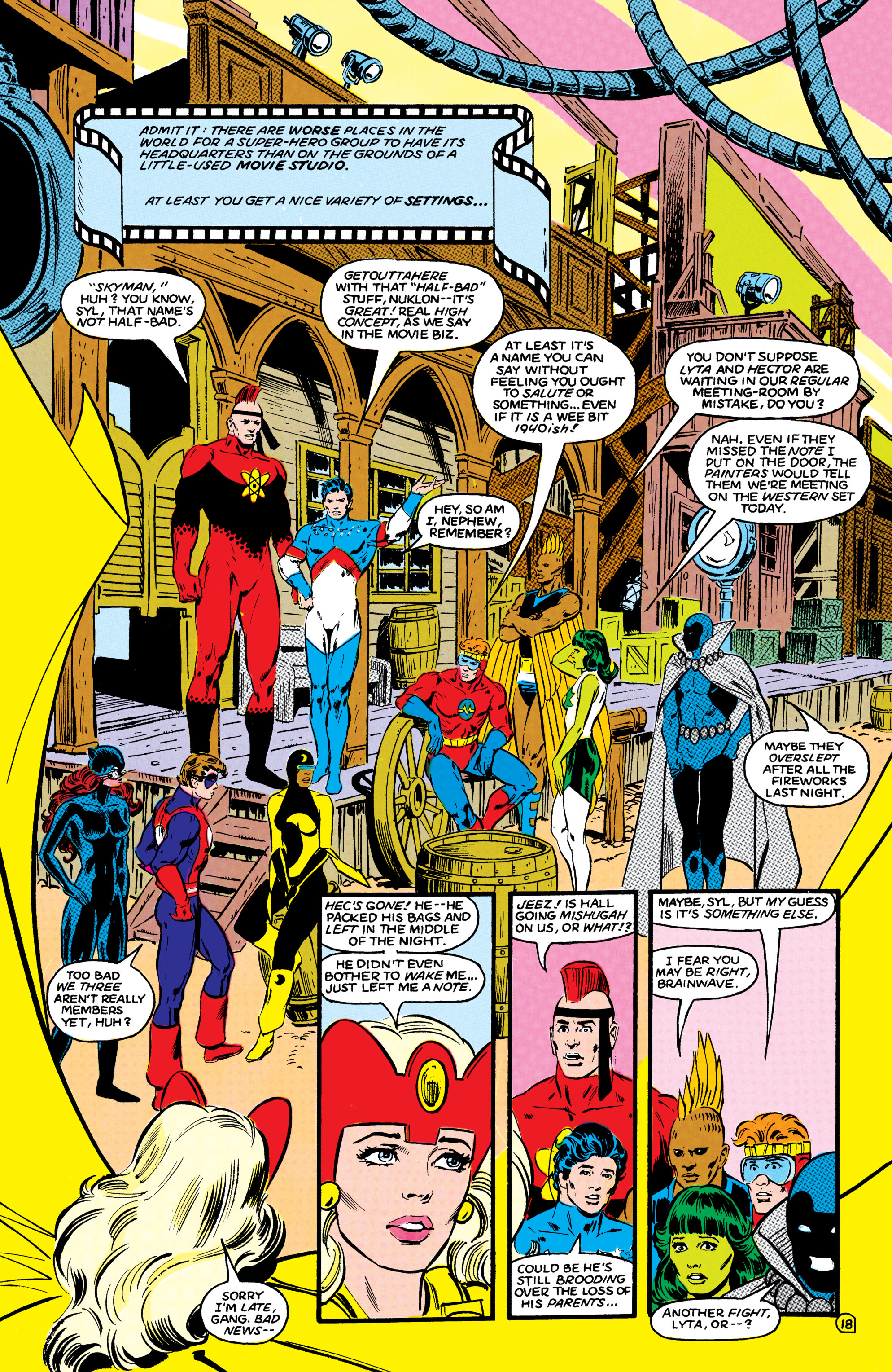 Read online Infinity Inc. (1984) comic -  Issue #31 - 18