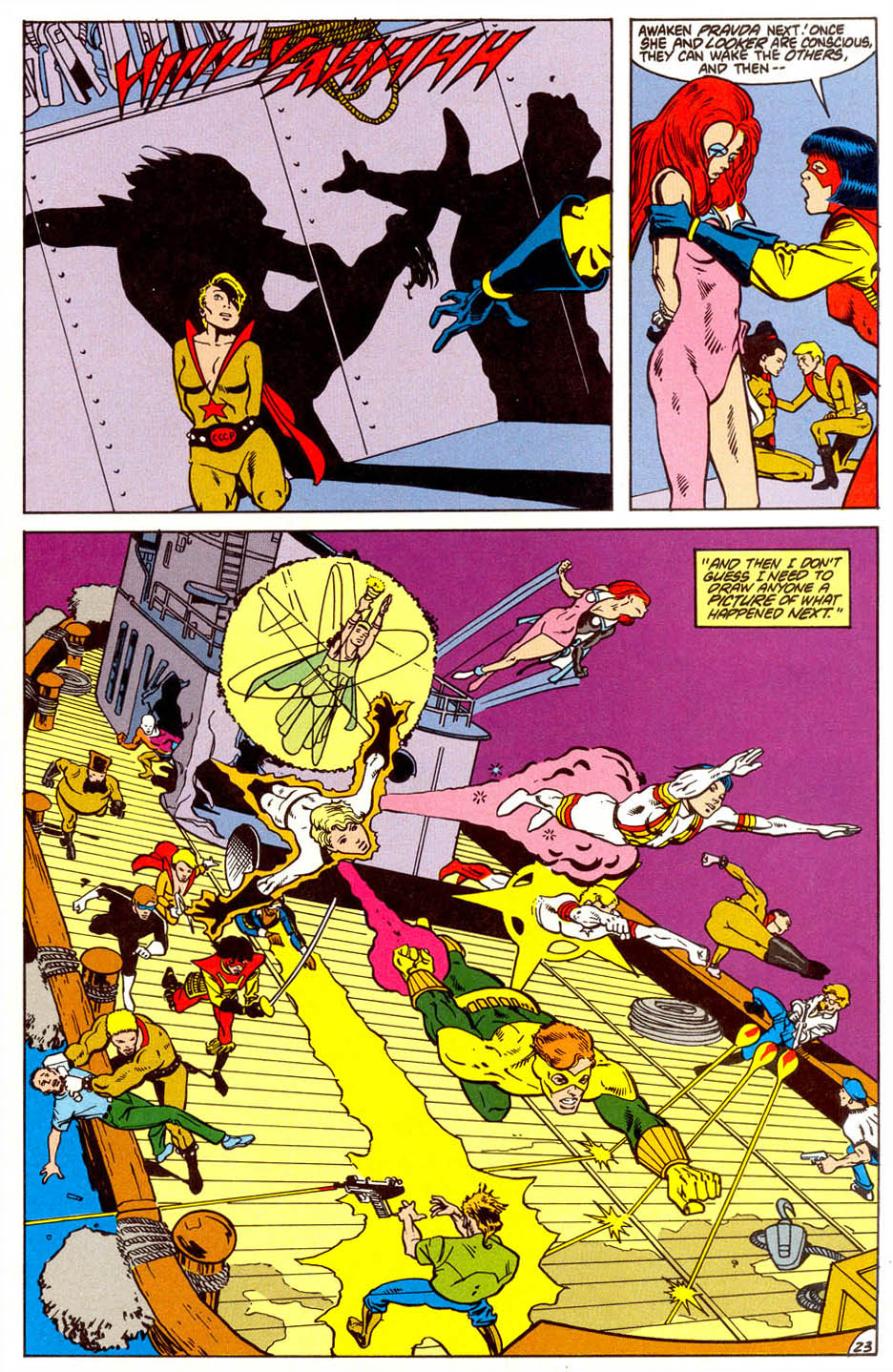 Read online The Outsiders (1985) comic -  Issue #23 - 24