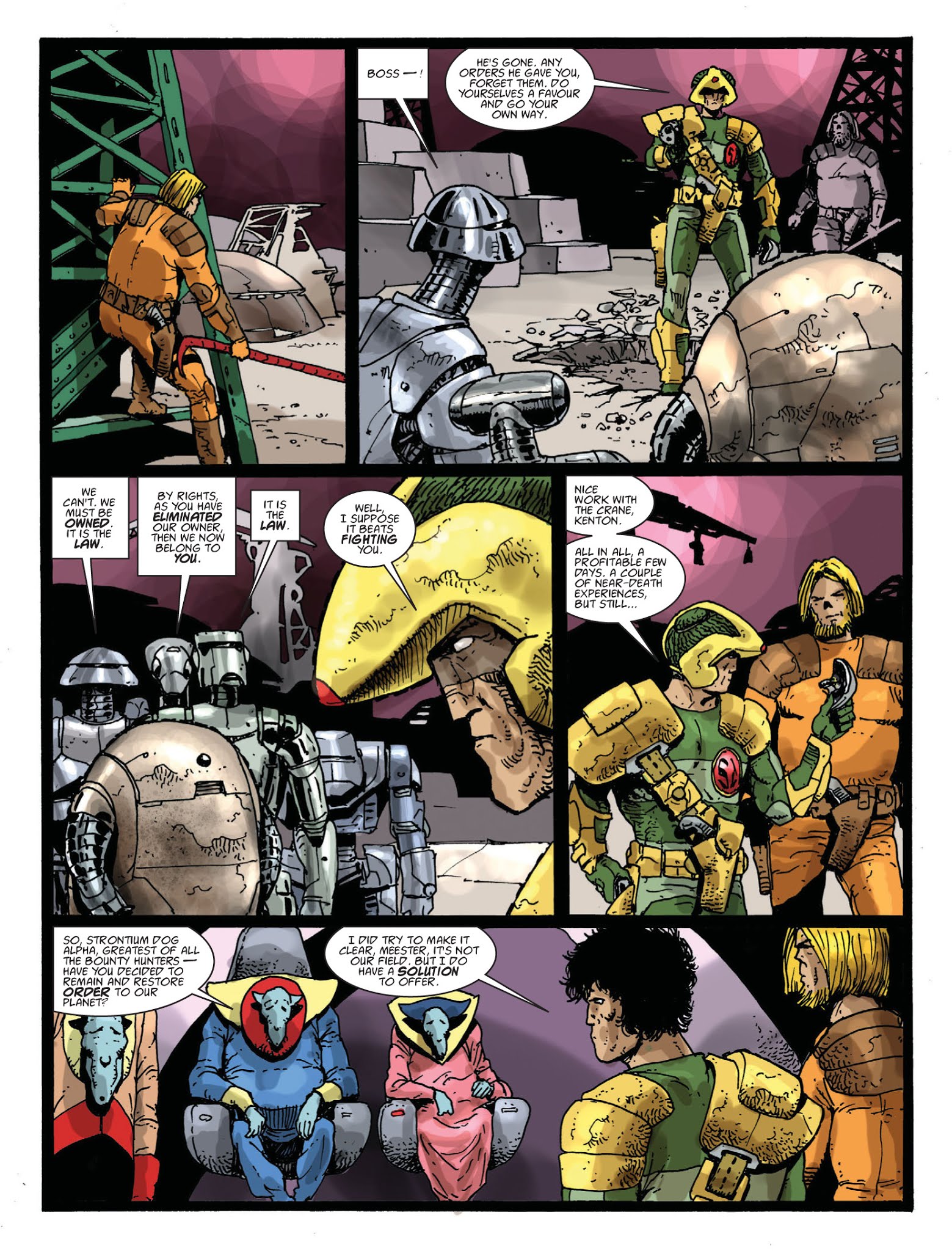Read online 2000 AD comic -  Issue #2081 - 29
