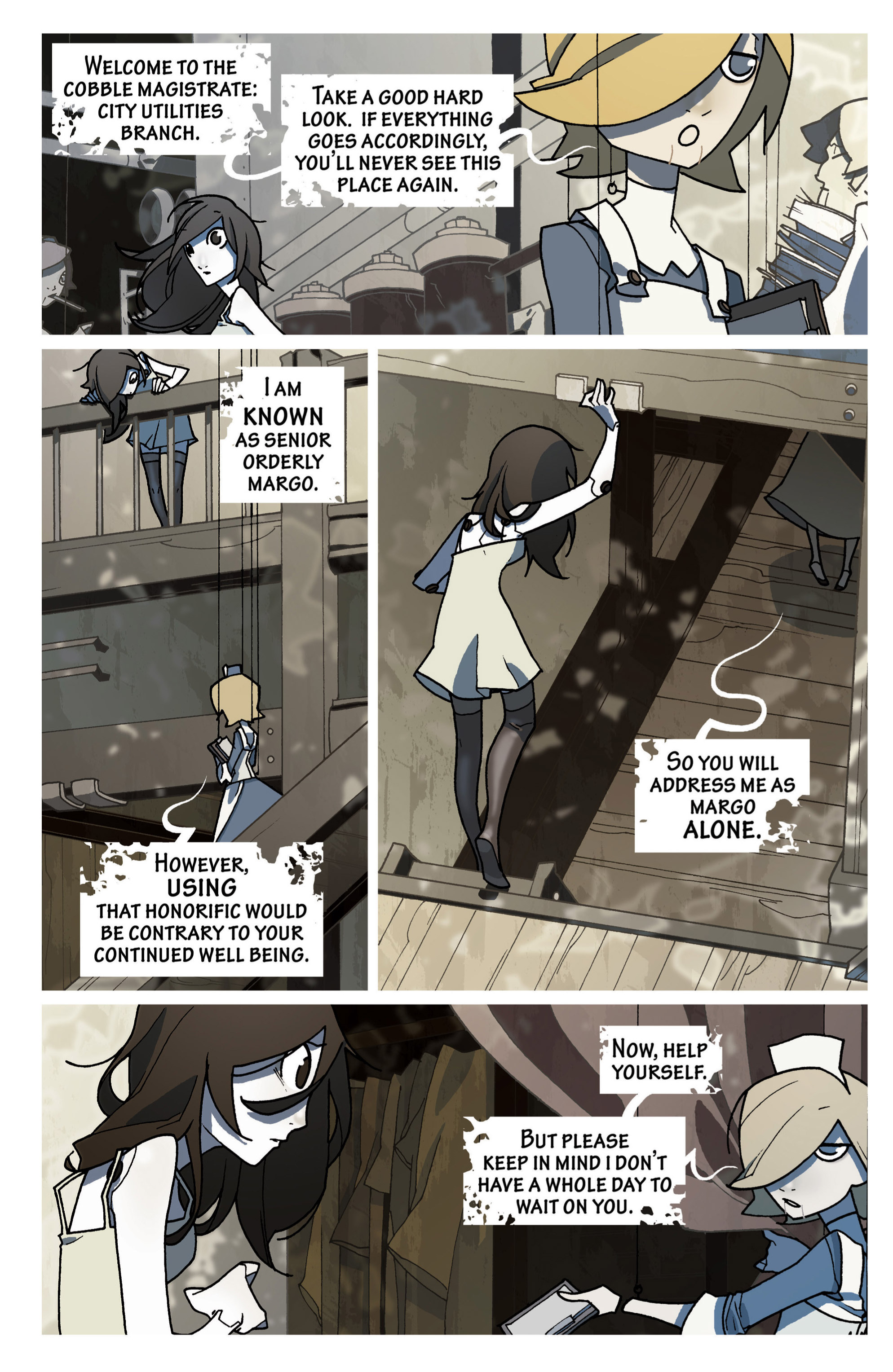 Read online Hinges: Clockwork City comic -  Issue # TPB - 10