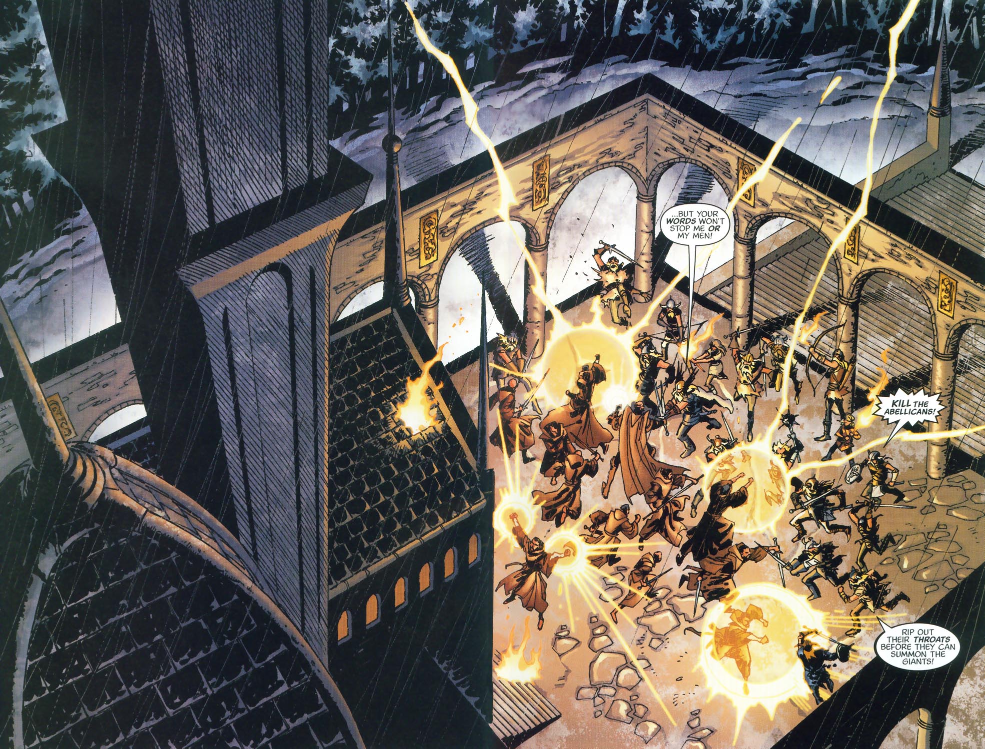 Read online R.A. Salvatore's DemonWars: Trial By Fire comic -  Issue #3 - 4