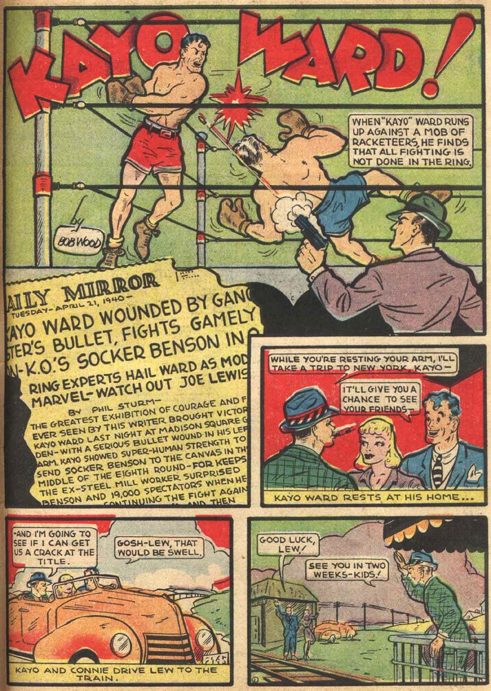 Read online Pep Comics comic -  Issue #4 - 54