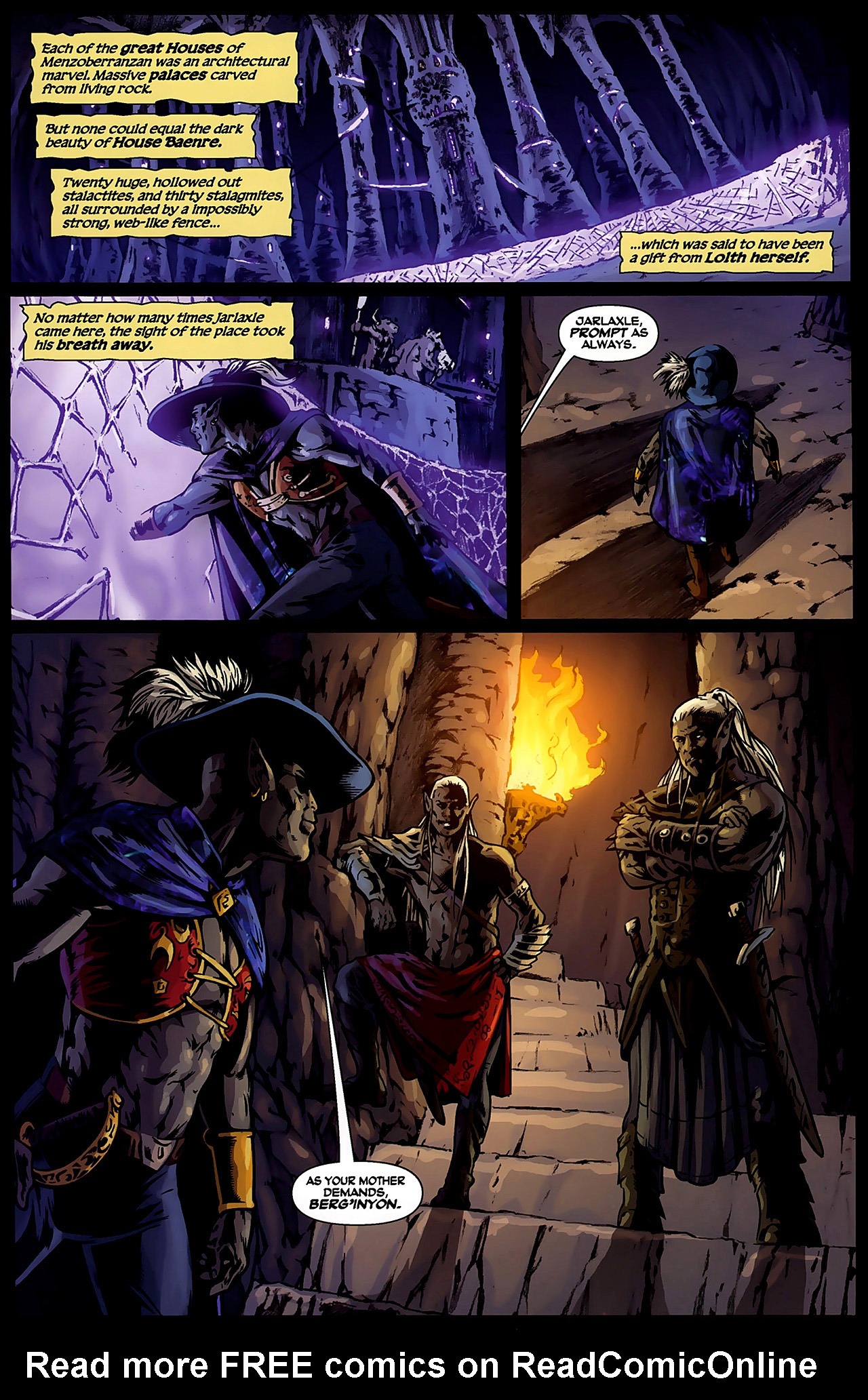 Read online Forgotten Realms: Starless Night comic -  Issue # Full - 17