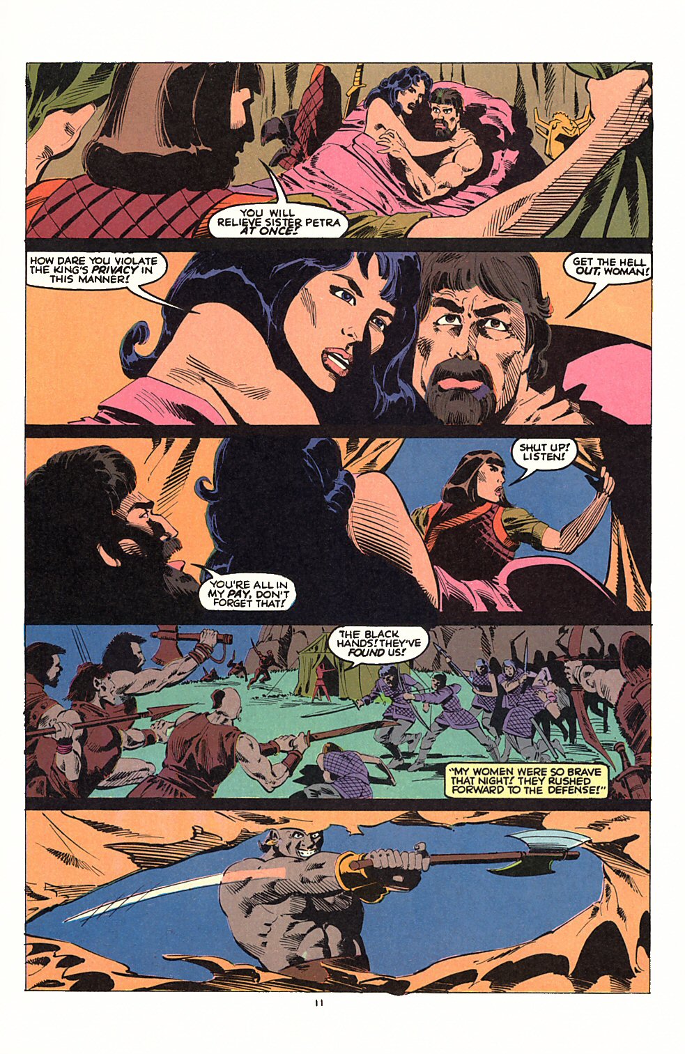 Read online Sisterhood of Steel comic -  Issue #7 - 13