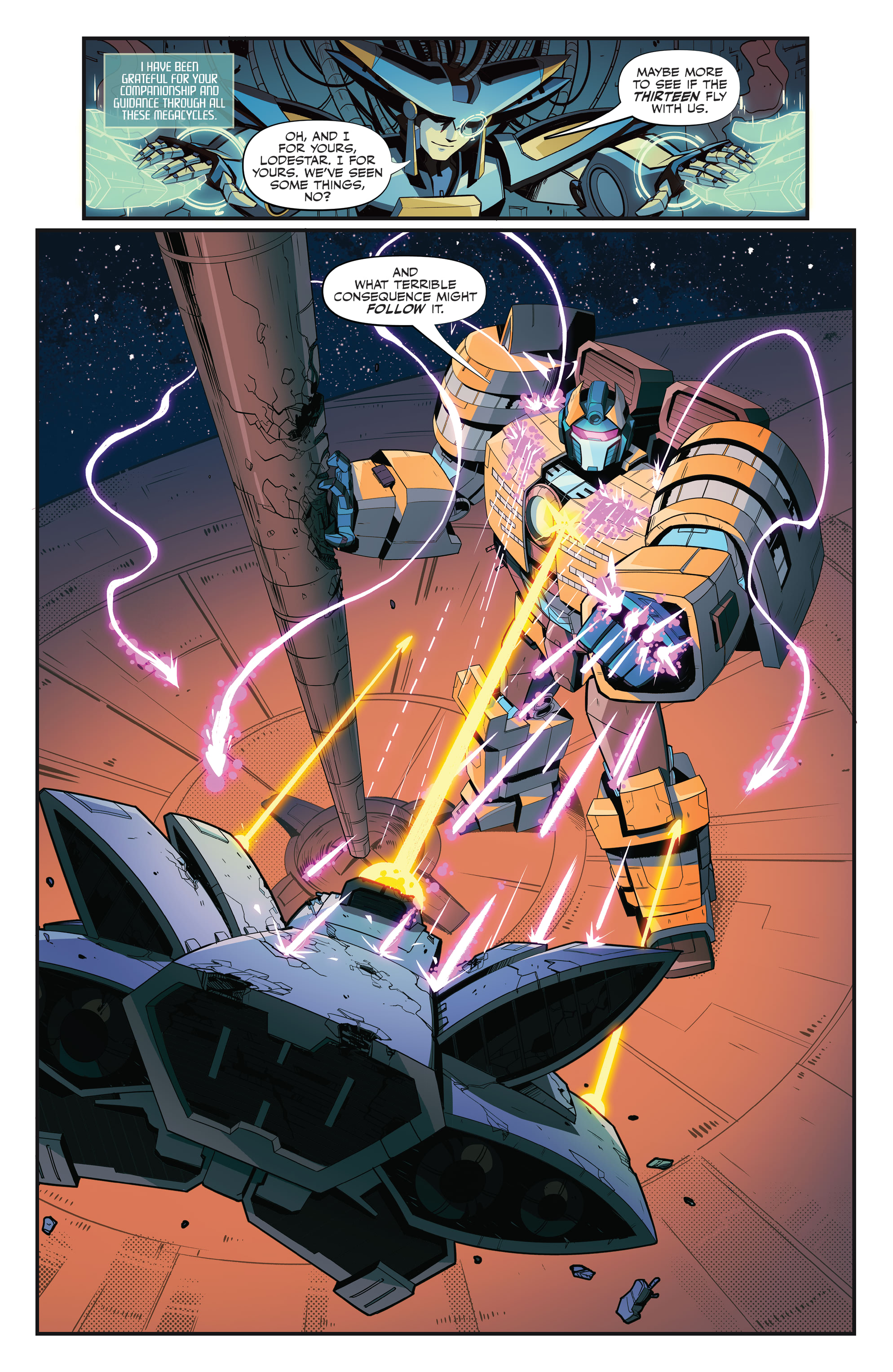 Read online Transformers (2019) comic -  Issue #17 - 22