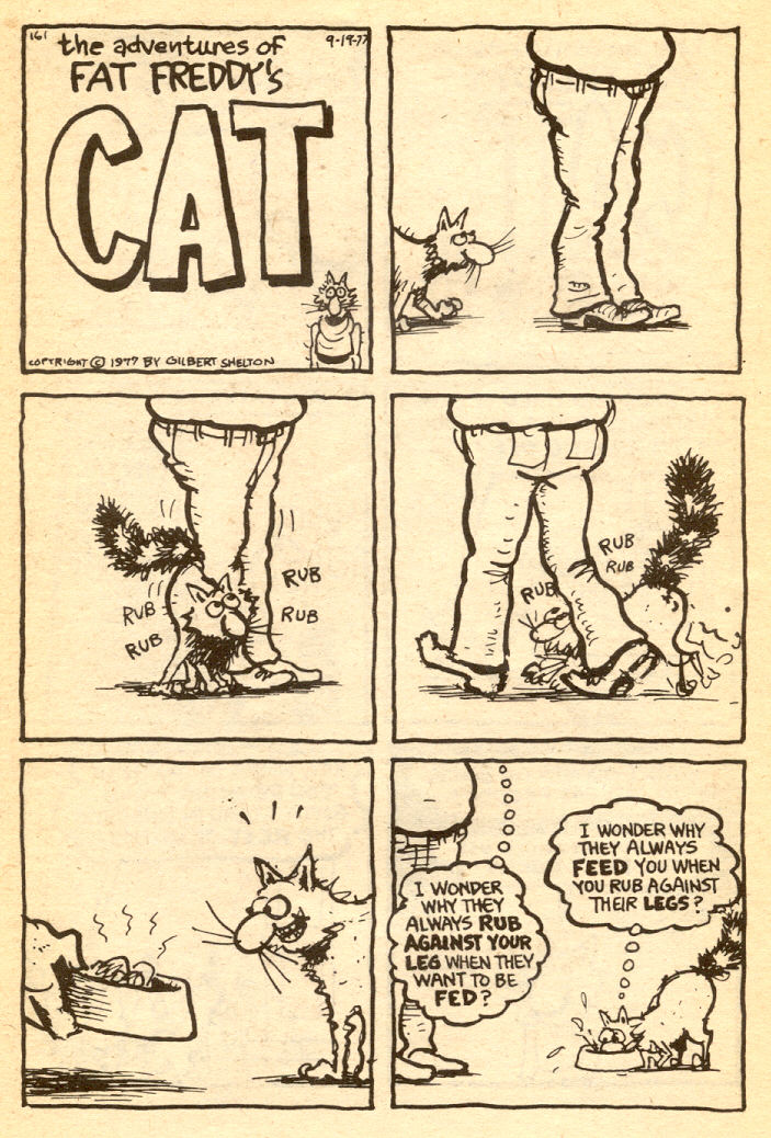 Read online Adventures of Fat Freddy's Cat comic -  Issue #4 - 15