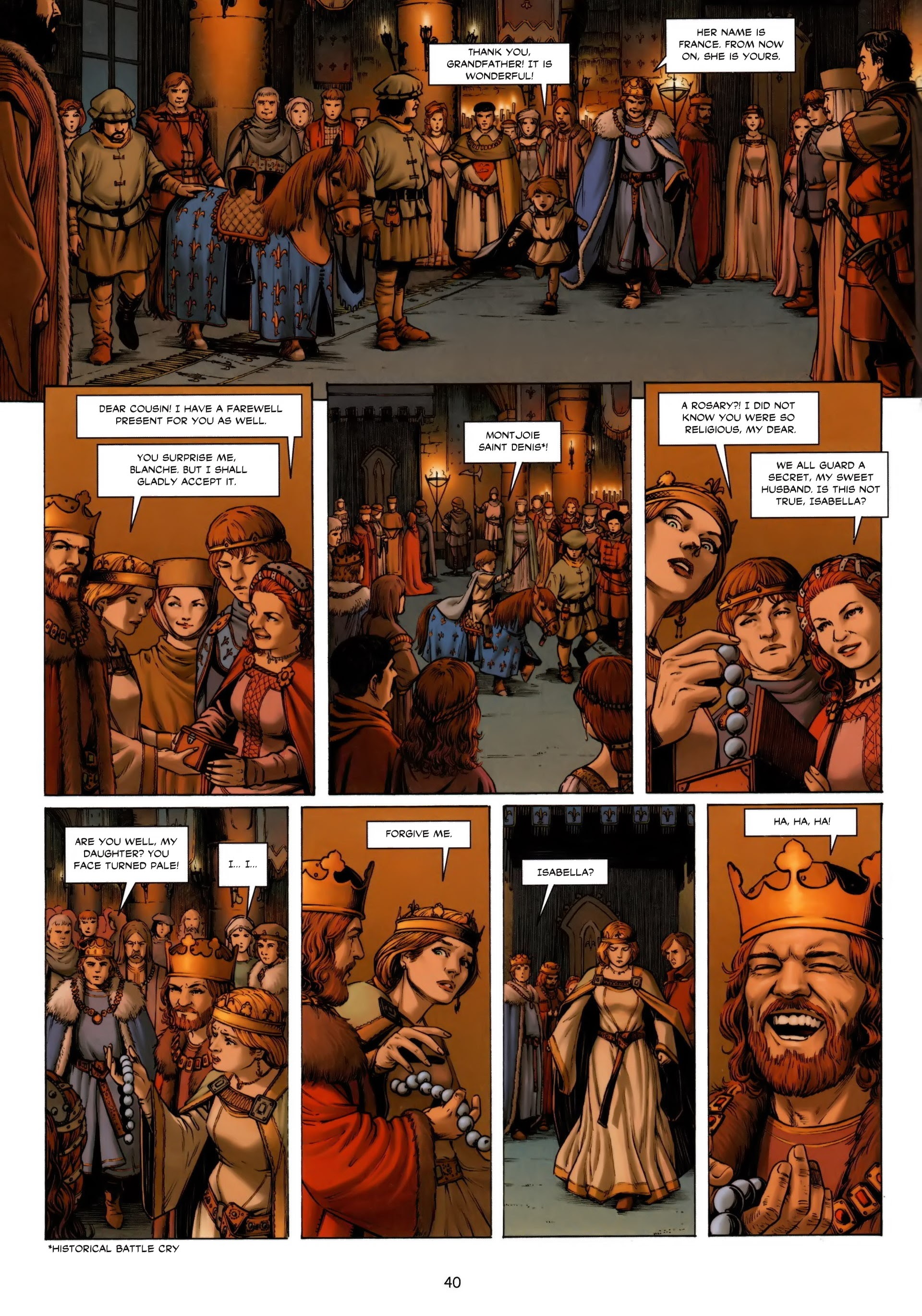 Read online Isabella: She-Wolf of France comic -  Issue #1 - 41